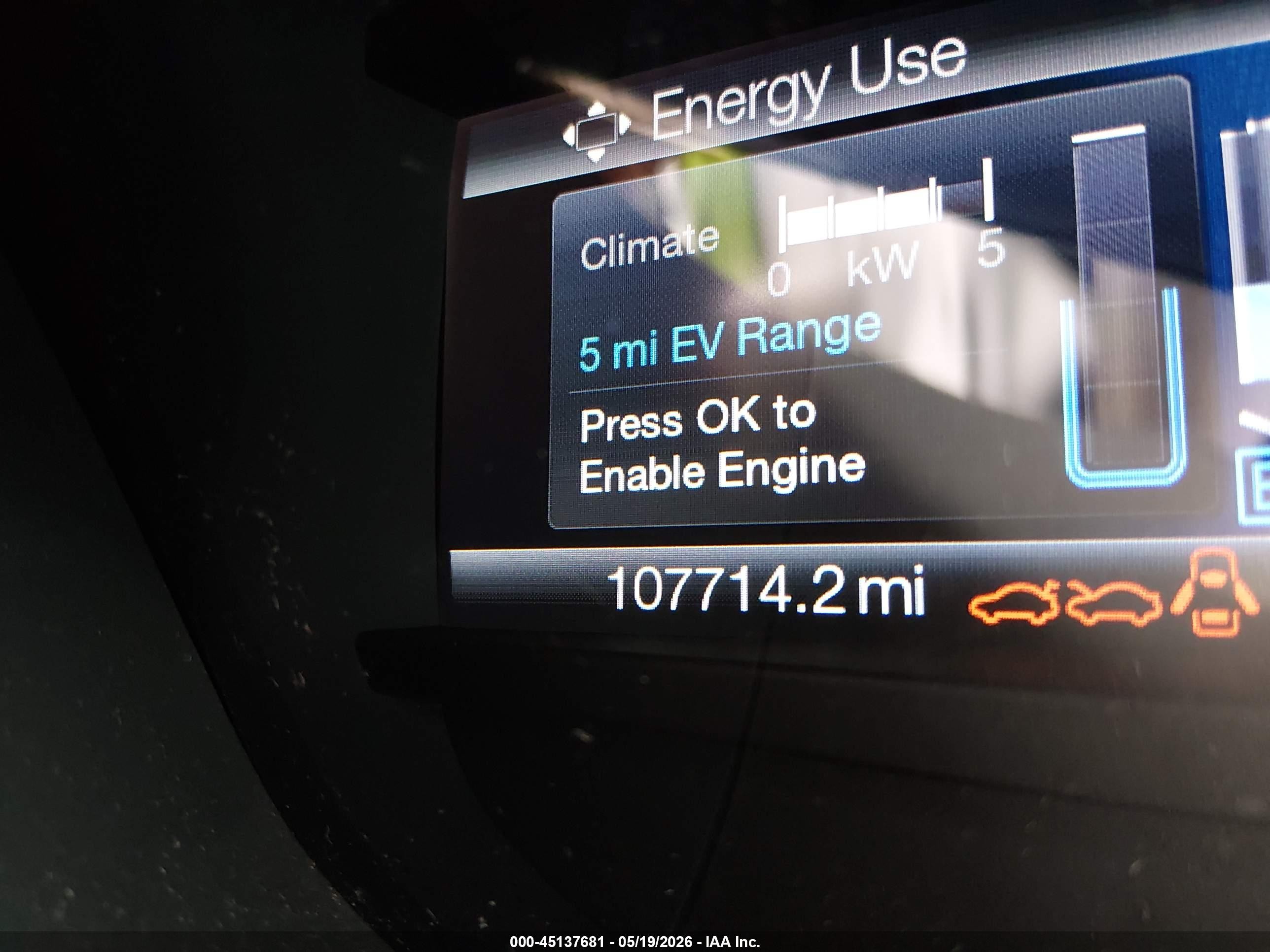 2016 Ford Fusion Energi Titanium Black vin: 3FA6P0SU1GR212833