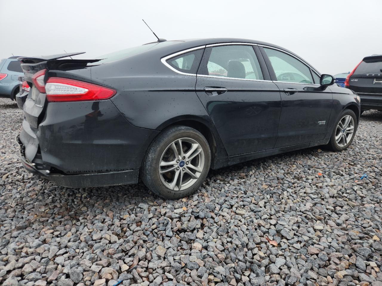 2015 Ford Fusion Titanium Phev Black vin: 3FA6P0SU3FR157817
