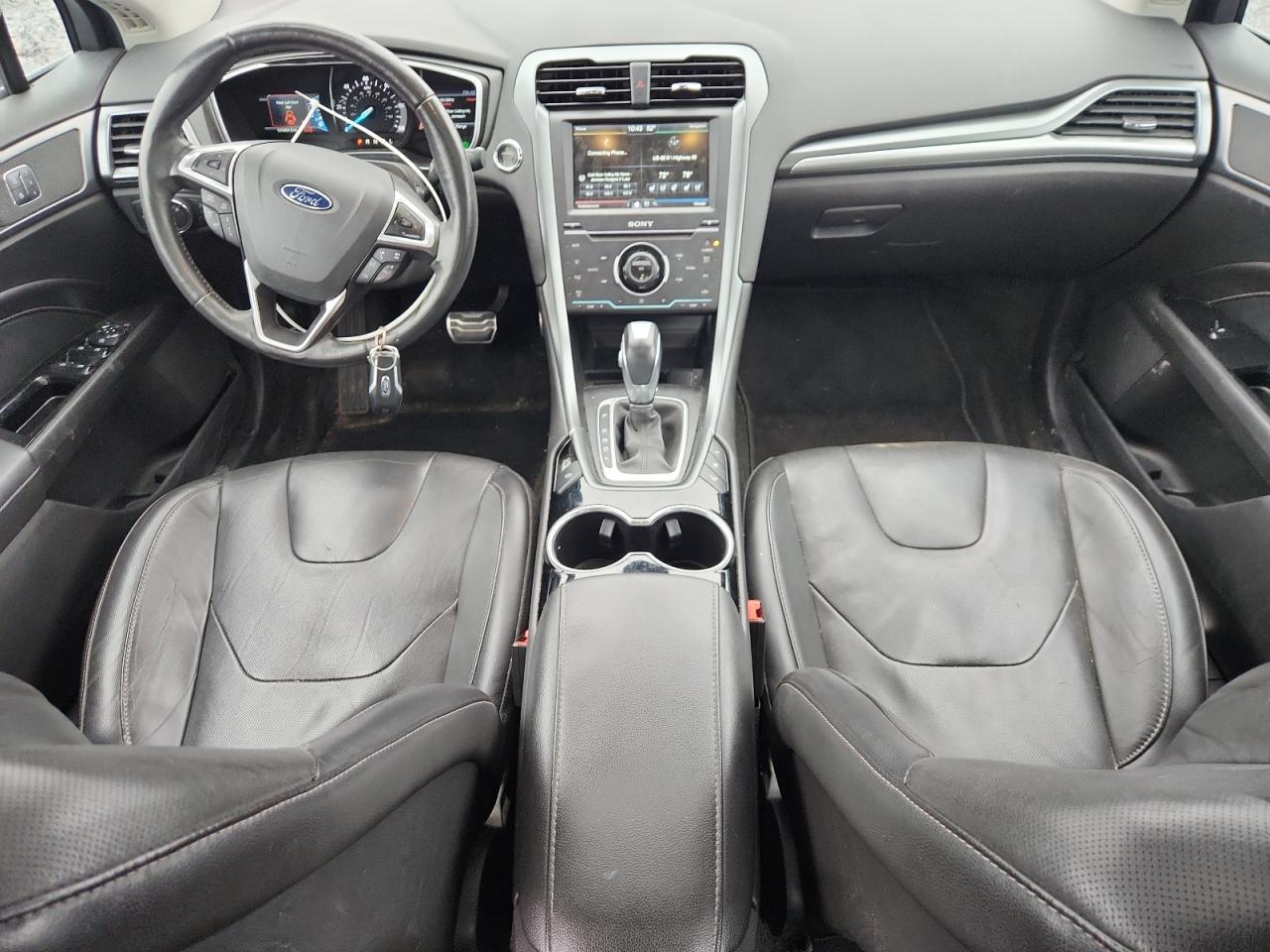2015 Ford Fusion Titanium Phev Black vin: 3FA6P0SU3FR157817