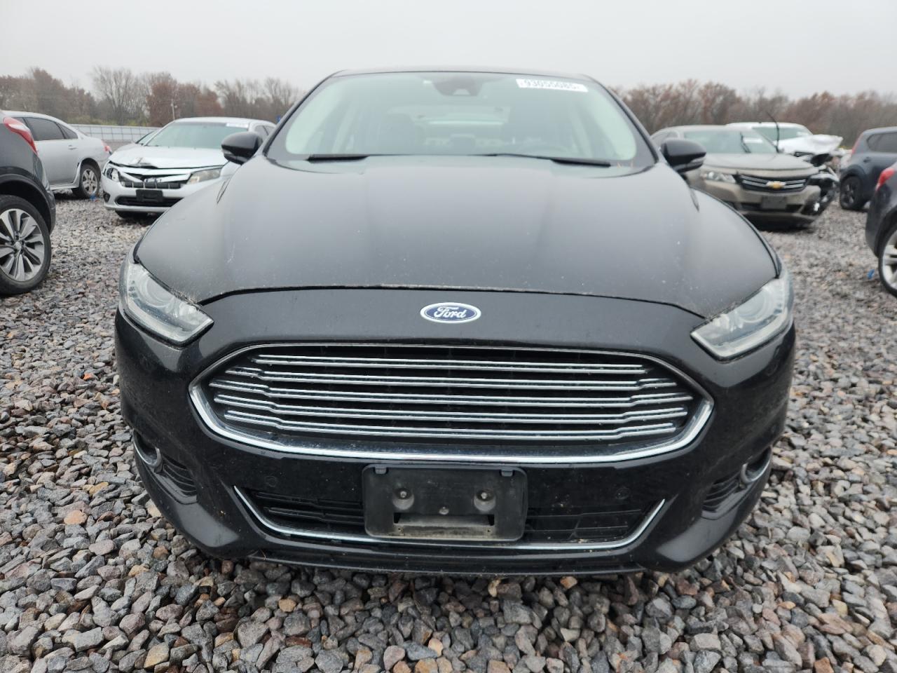 2015 Ford Fusion Titanium Phev Black vin: 3FA6P0SU3FR157817