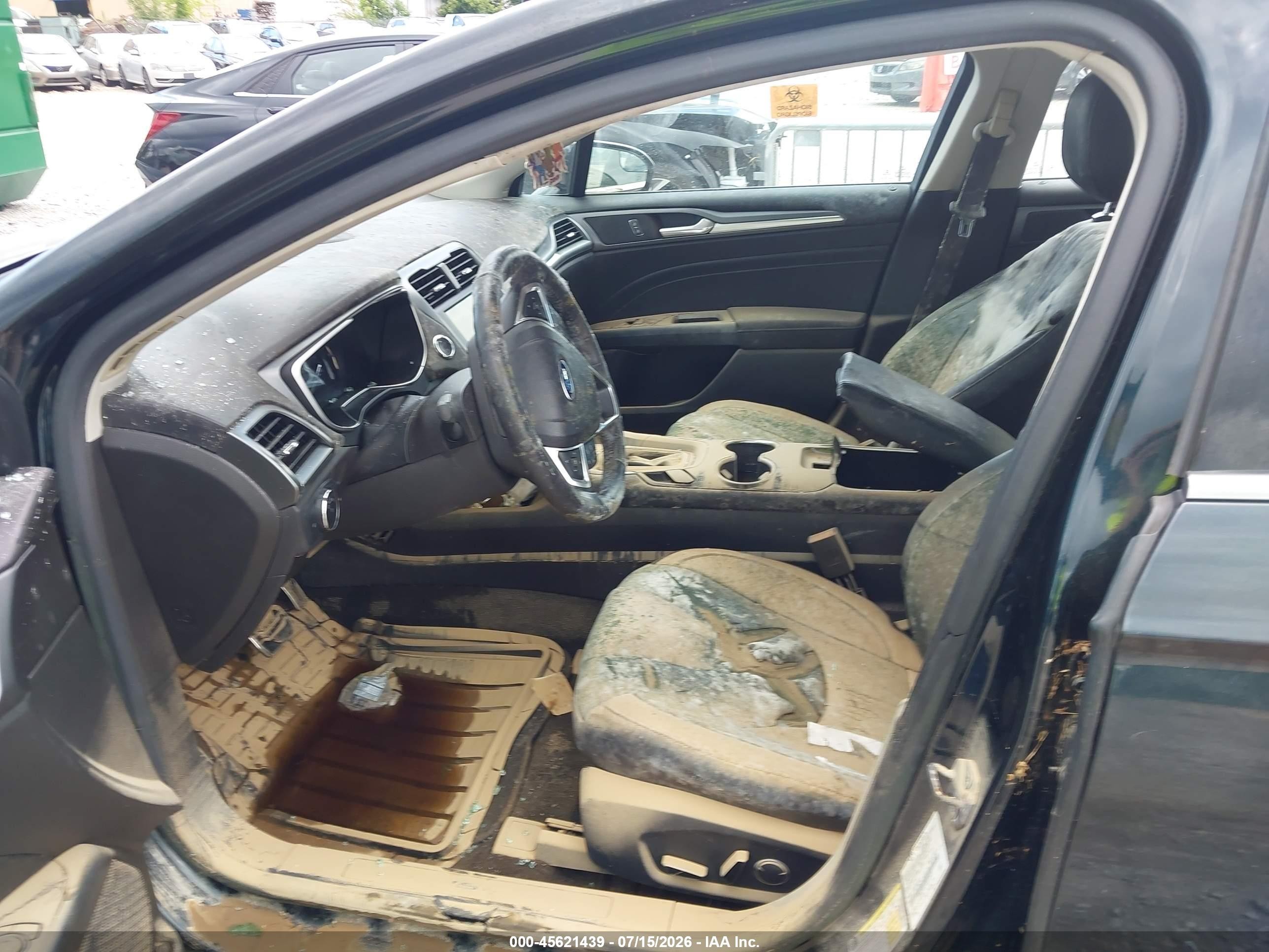 2014 Ford Fusion Energi Titanium Black vin: 3FA6P0SU4ER154472
