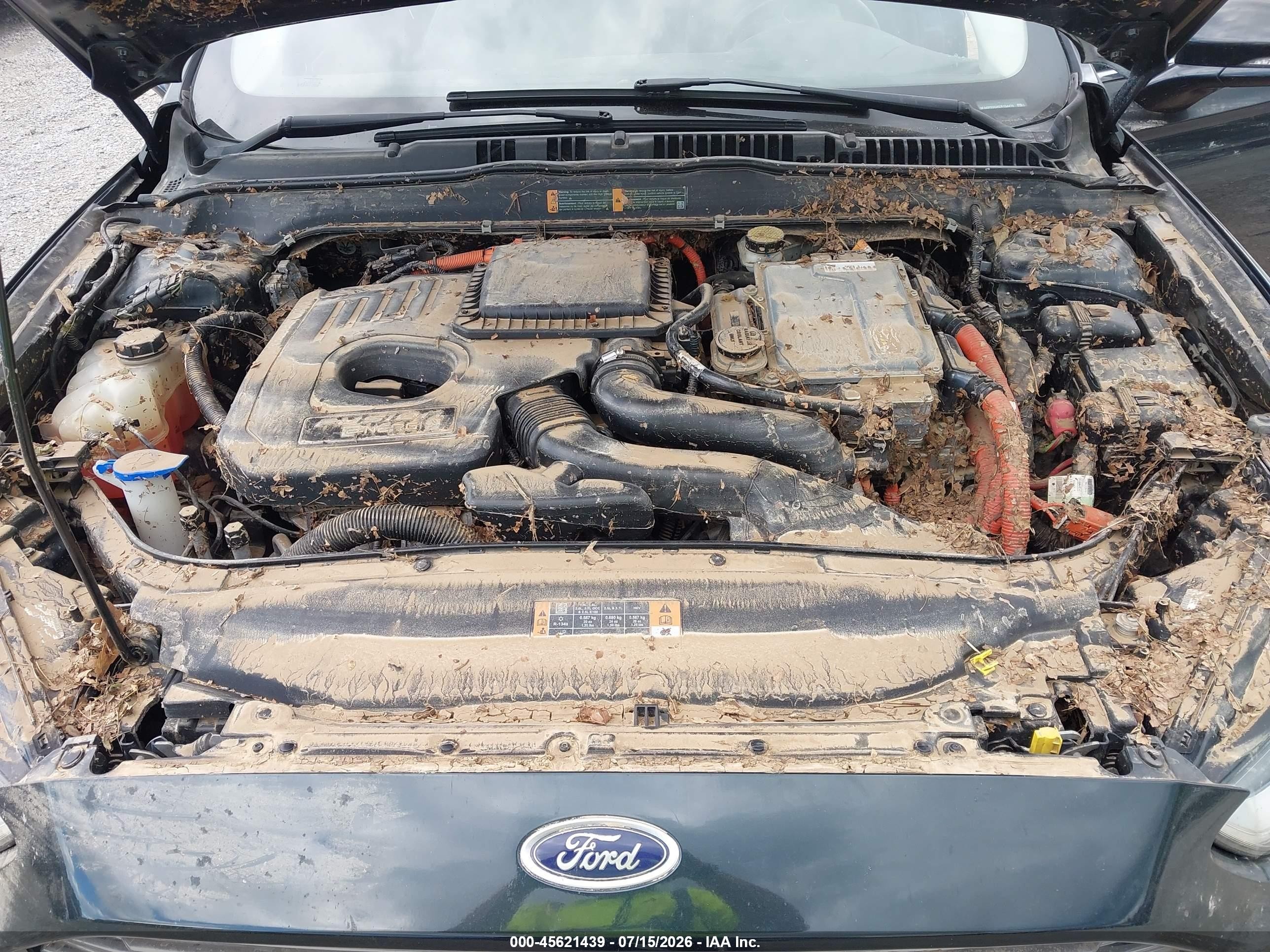 2014 Ford Fusion Energi Titanium Black vin: 3FA6P0SU4ER154472