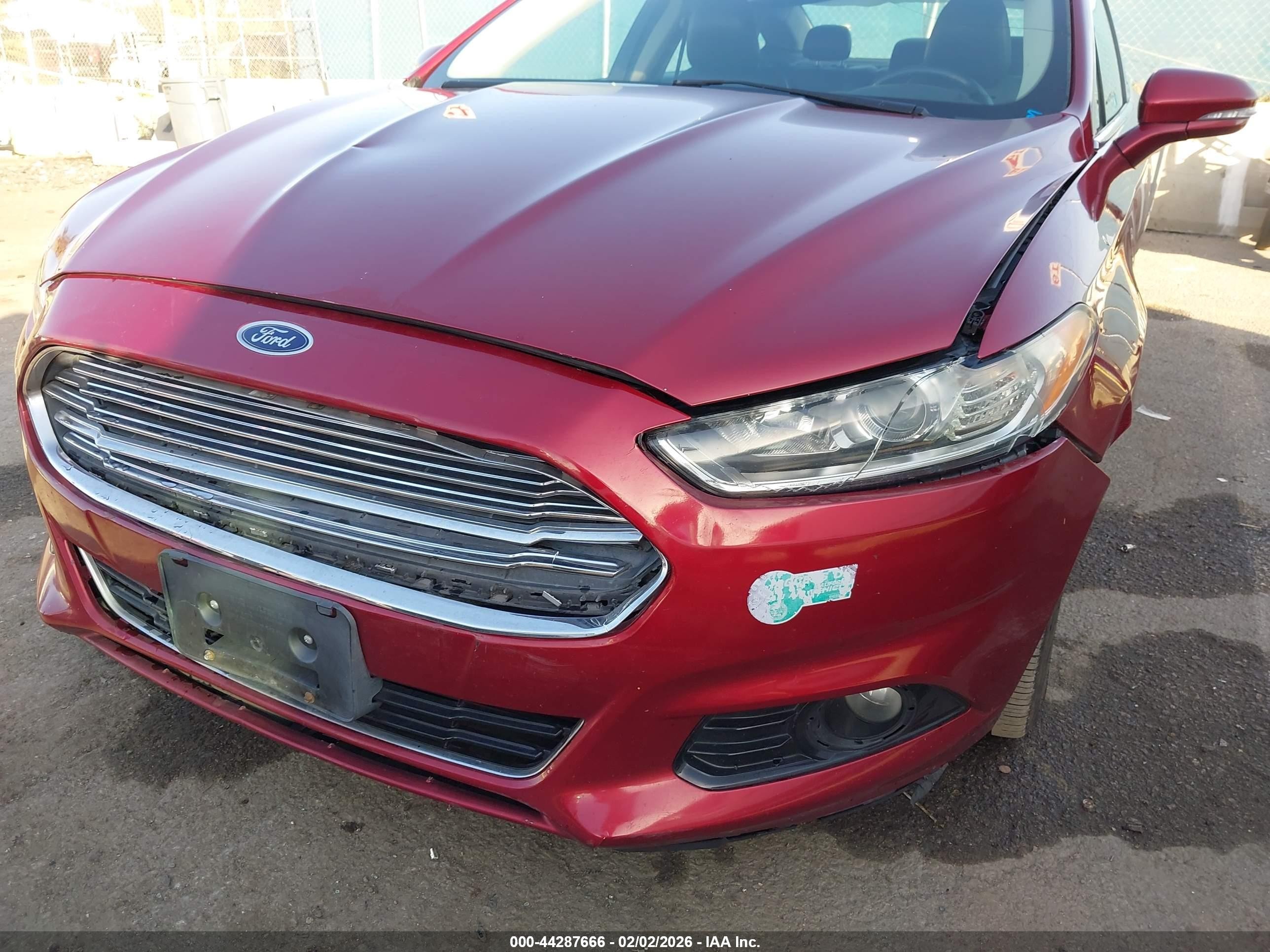 2013 Ford Fusion Energi Titanium Red vin: 3FA6P0SU5DR351567