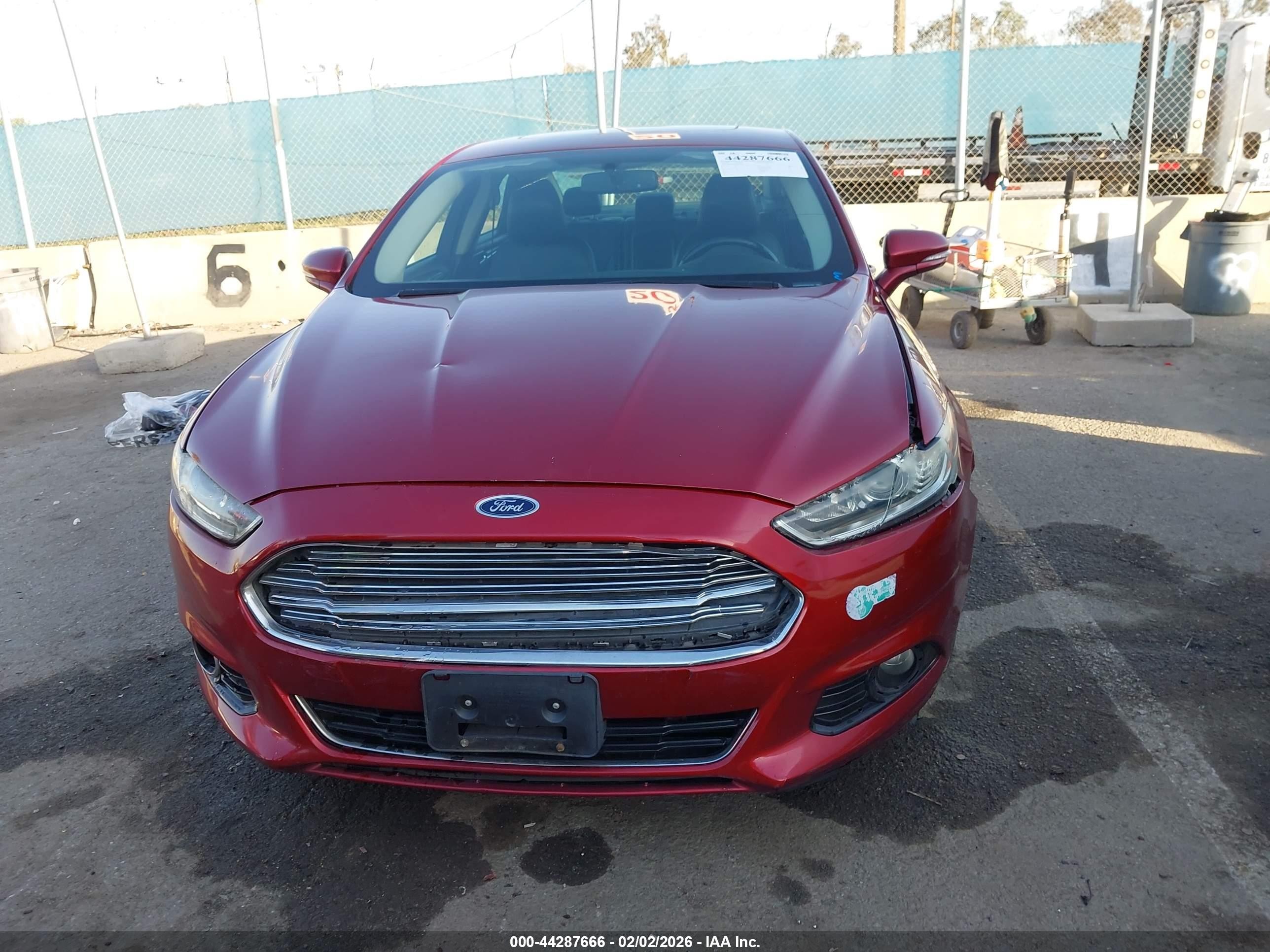 2013 Ford Fusion Energi Titanium Red vin: 3FA6P0SU5DR351567
