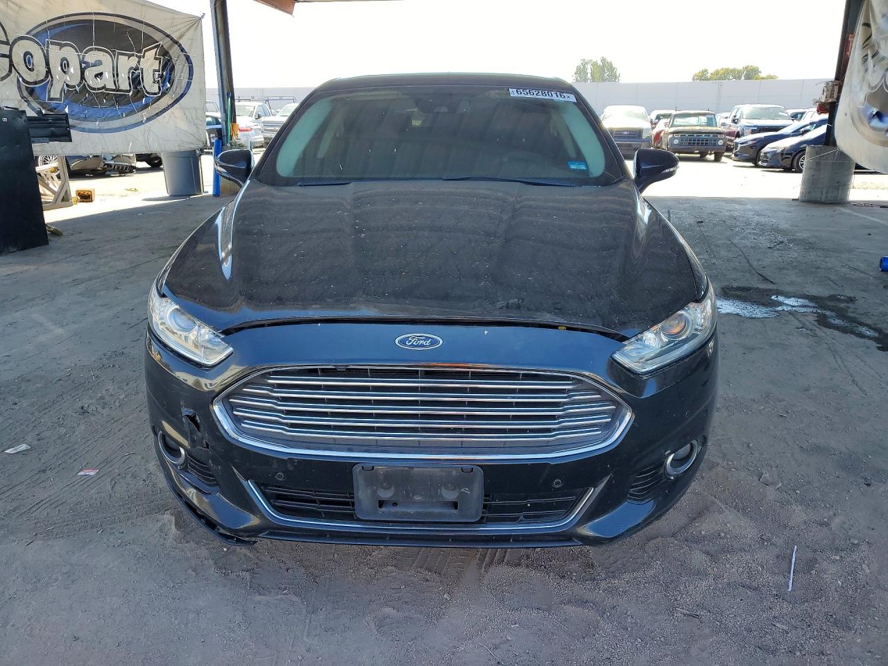 2014 Ford Fusion Titanium Phev Black vin: 3FA6P0SU5ER195287