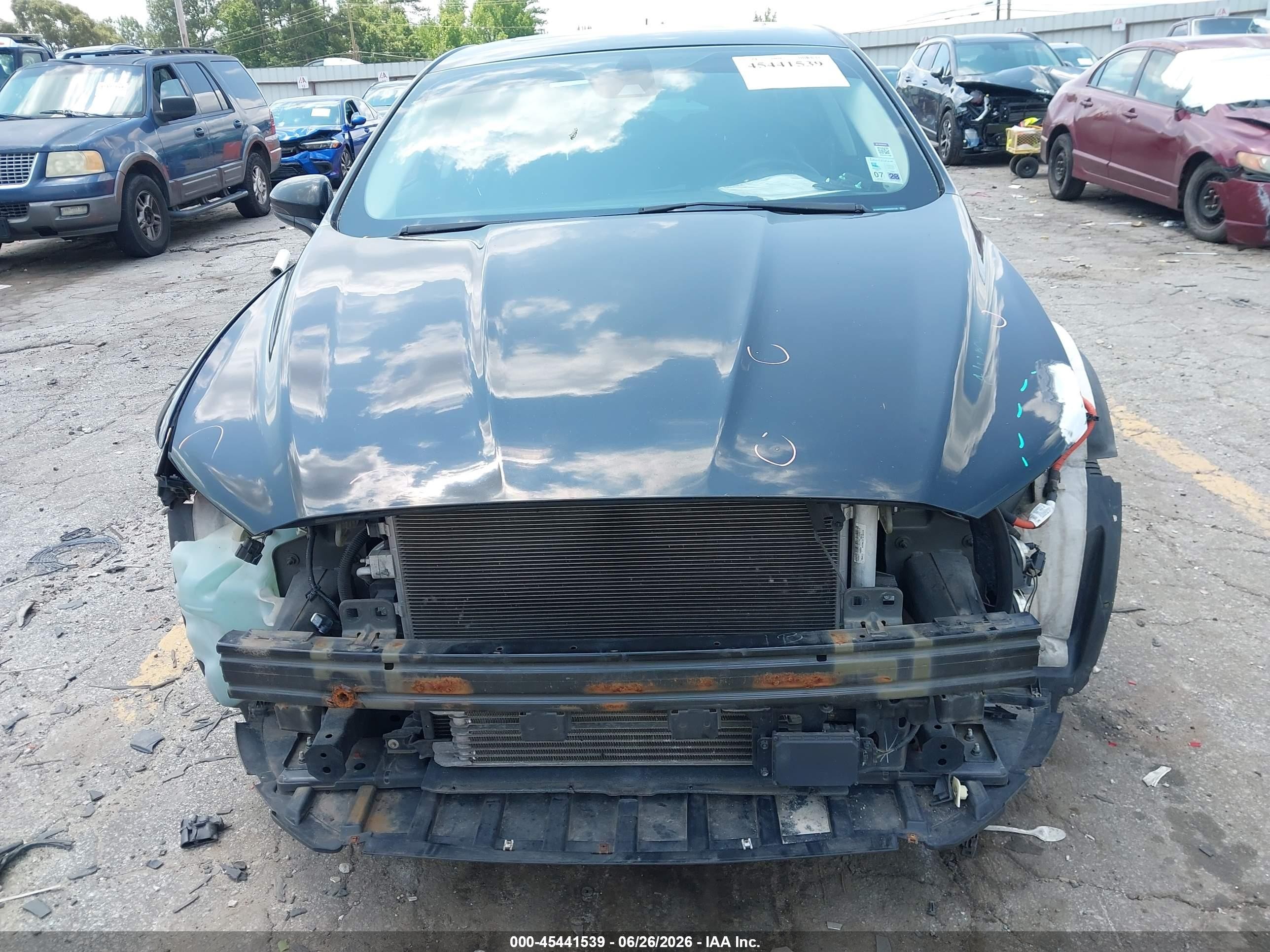 2013 Ford Fusion Energi Titanium Black vin: 3FA6P0SU6DR259139