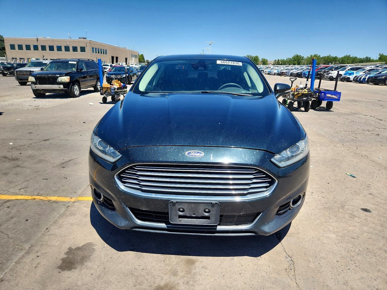 2014 Ford Fusion Titanium Phev Blue vin: 3FA6P0SU7ER136094