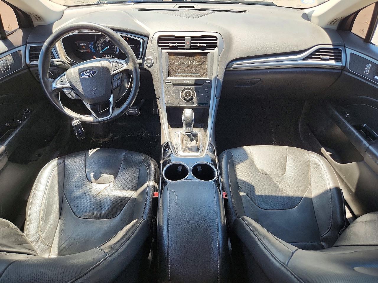 2014 Ford Fusion Titanium Phev Blue vin: 3FA6P0SU7ER136094