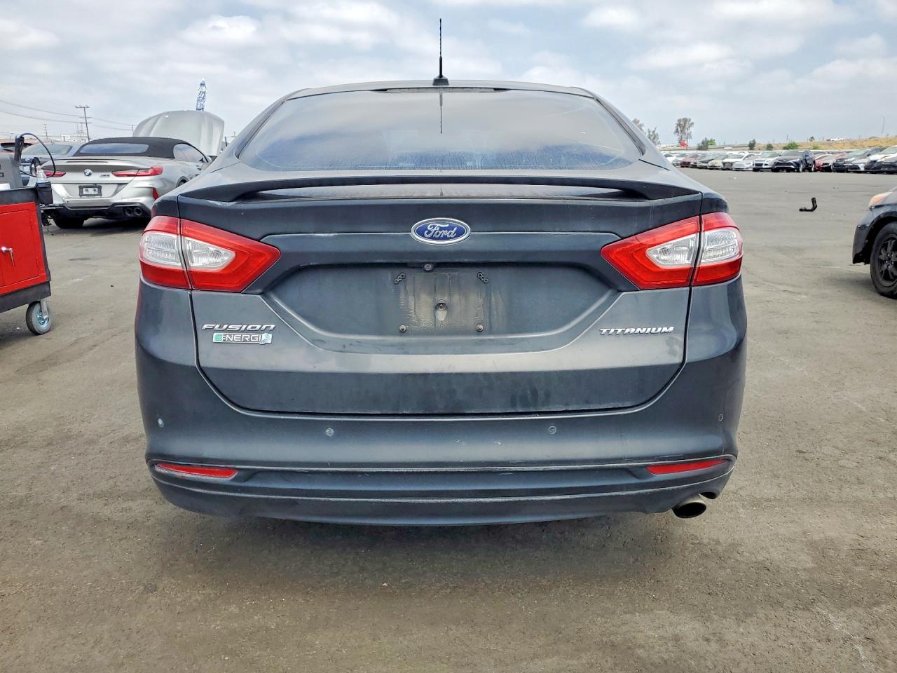 2013 Ford Fusion Titanium Phev Blue vin: 3FA6P0SU8DR365799
