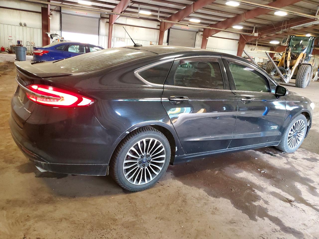 2018 Ford Fusion Titanium Black vin: 3FA6P0SU8JR222010