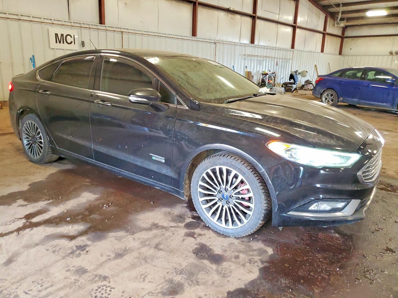 2018 Ford Fusion Titanium Black vin: 3FA6P0SU8JR222010