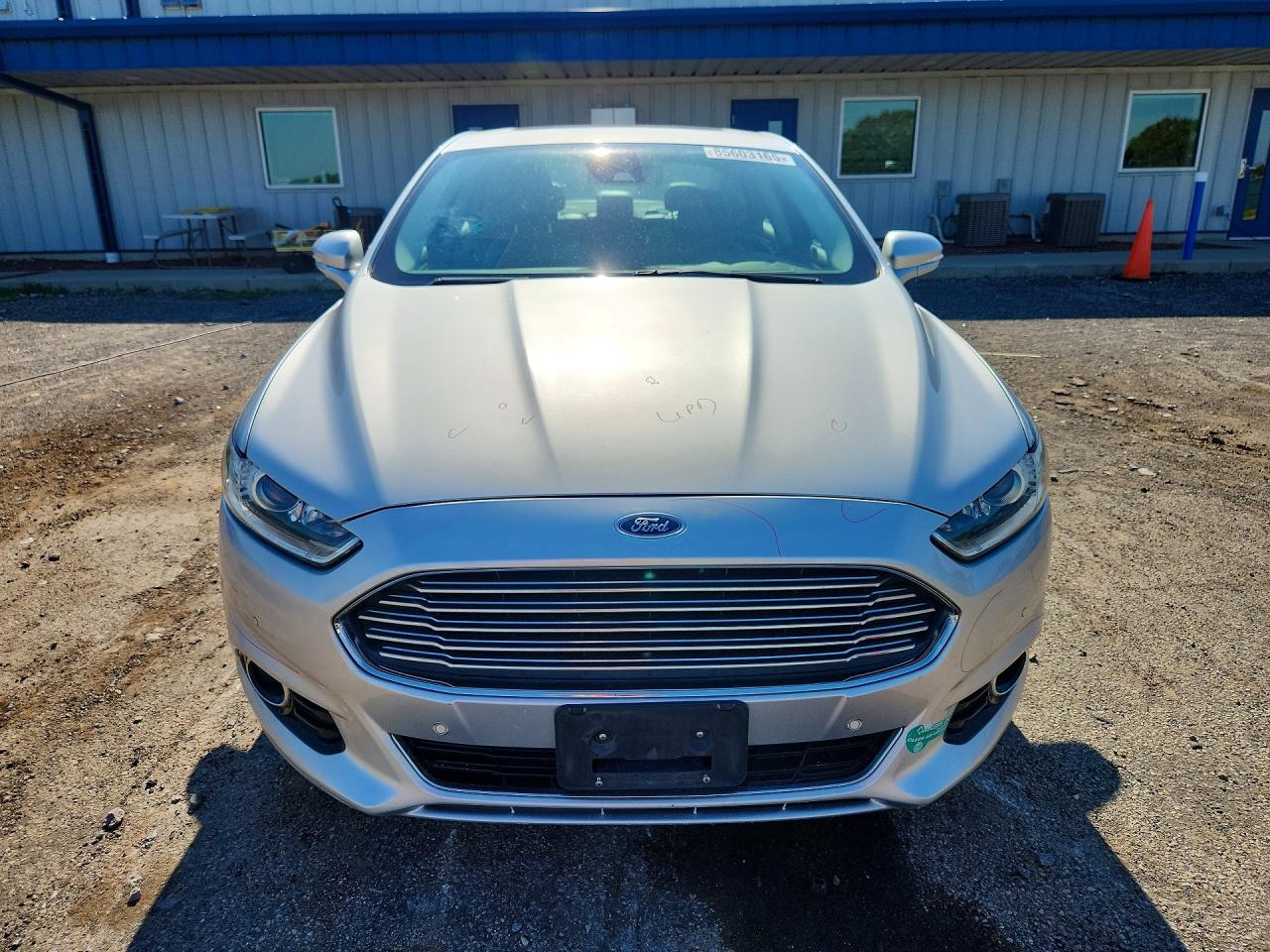 2013 Ford Fusion Titanium Phev Silver vin: 3FA6P0SU9DR273617