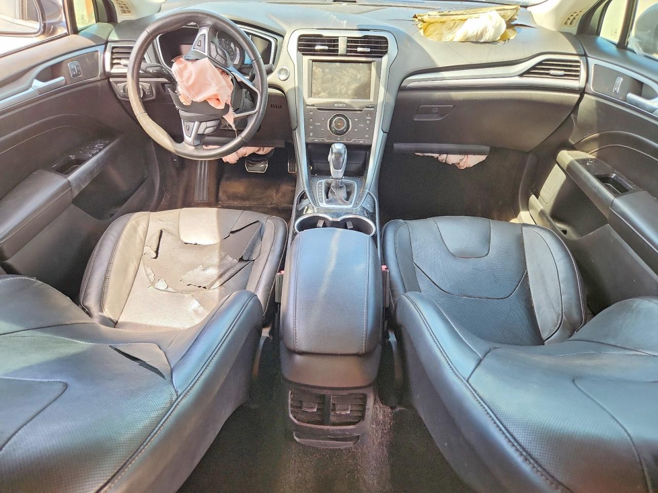 2015 Ford Fusion Titanium Phev Серый vin: 3FA6P0SU9FR242581