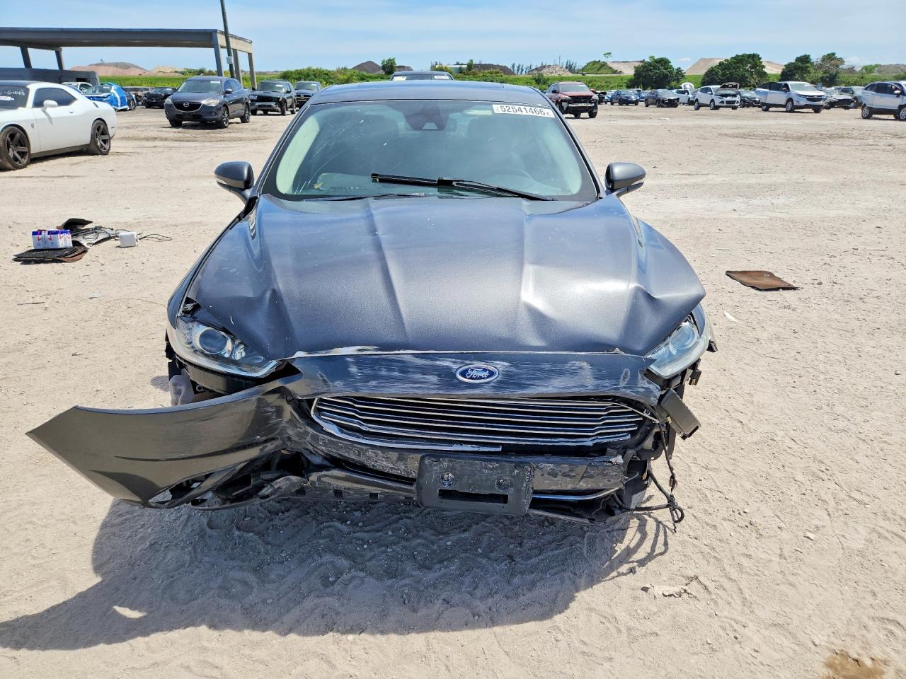 2015 Ford Fusion Titanium Phev Серый vin: 3FA6P0SU9FR242581