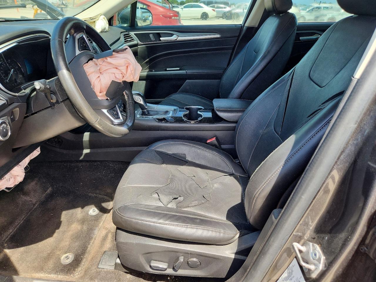 2015 Ford Fusion Titanium Phev Серый vin: 3FA6P0SU9FR242581