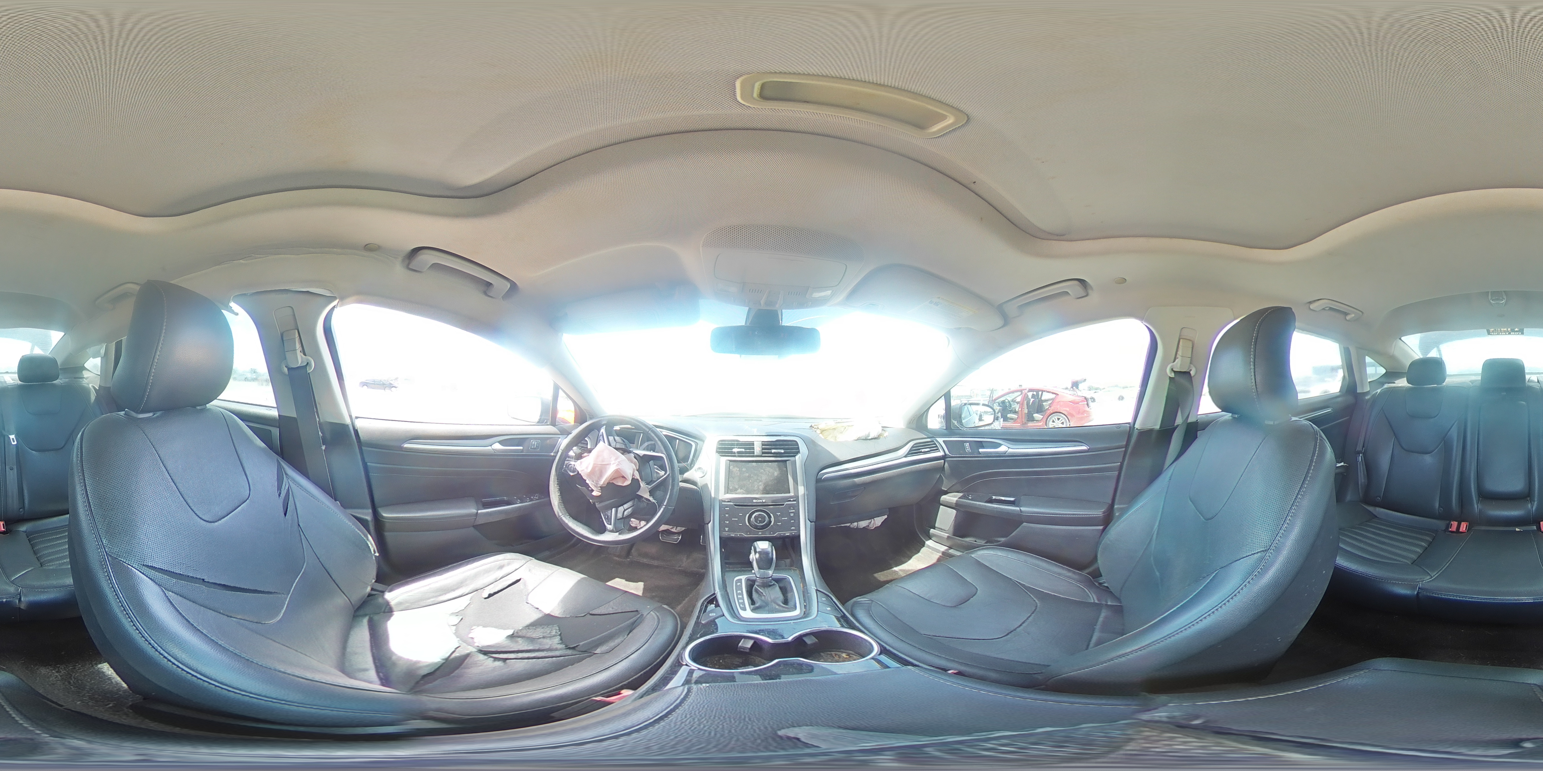 2015 Ford Fusion Titanium Phev Серый vin: 3FA6P0SU9FR242581