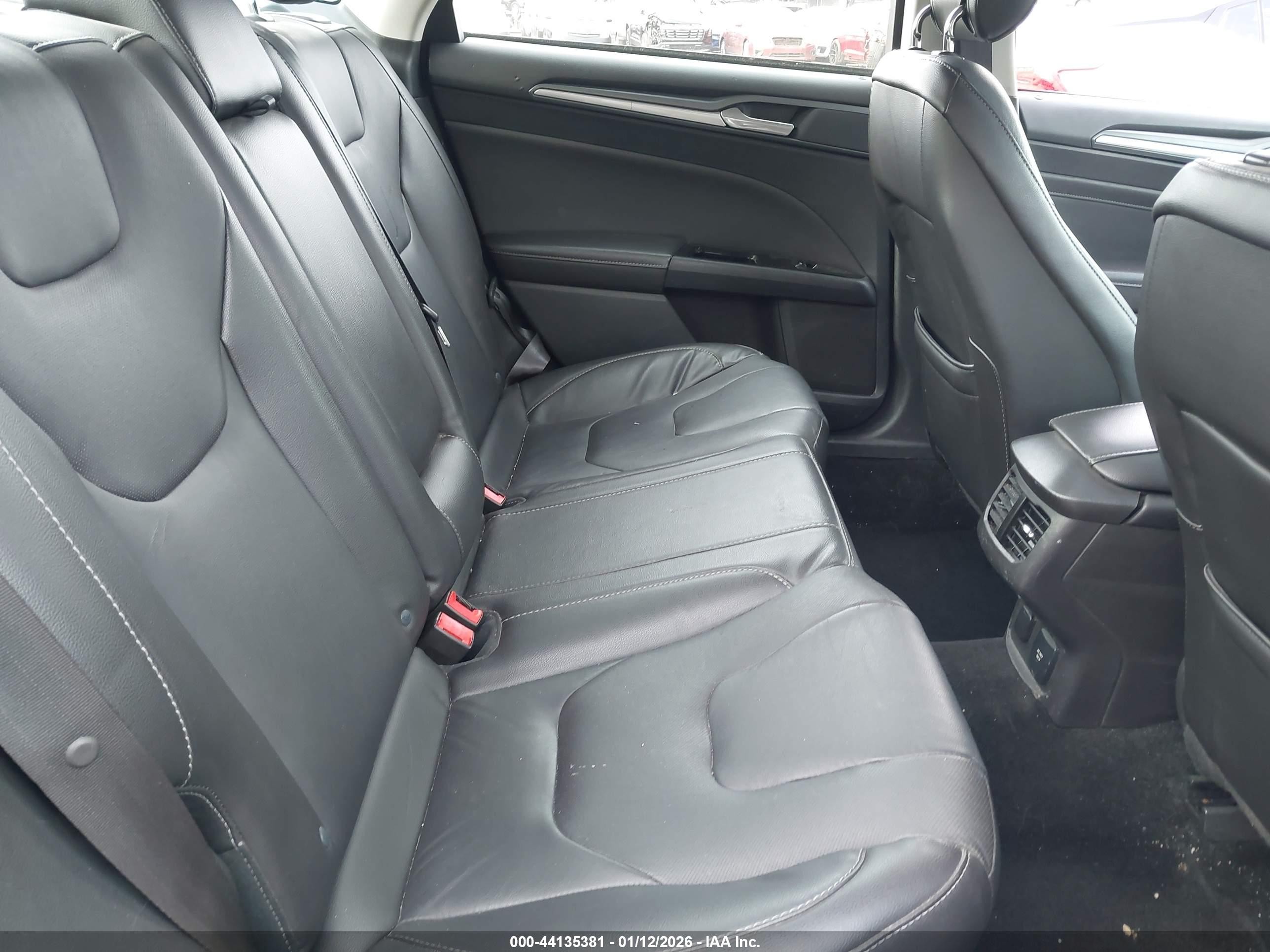 2013 Ford Fusion Energi Titanium Light Blue vin: 3FA6P0SUXDR232560