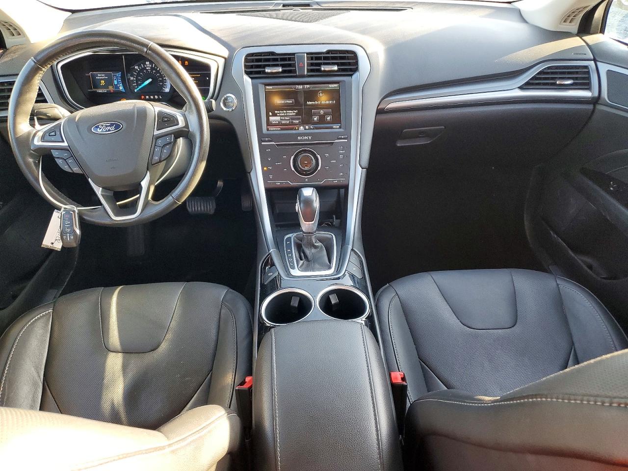 2013 Ford Fusion Titanium Phev Silver vin: 3FA6P0SUXDR351337