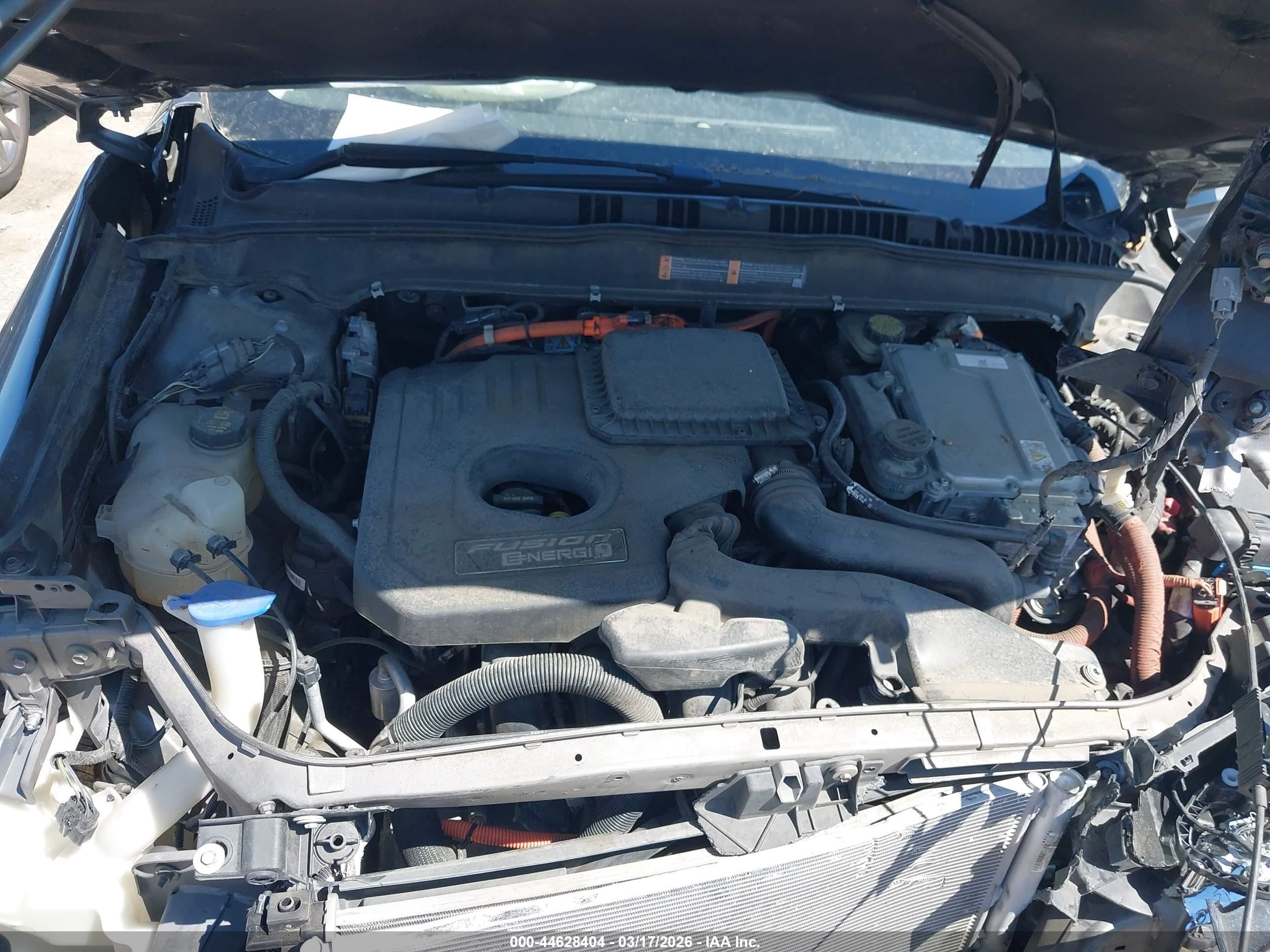 2014 Ford Fusion Energi Titanium Серый vin: 3FA6P0SUXER305721