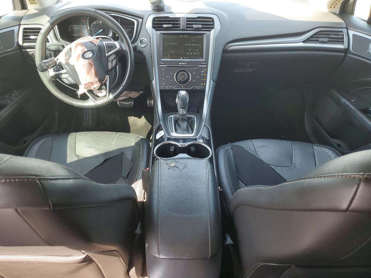 2014 Ford Fusion Titanium Phev Black vin: 3FA6P0SUXER383111