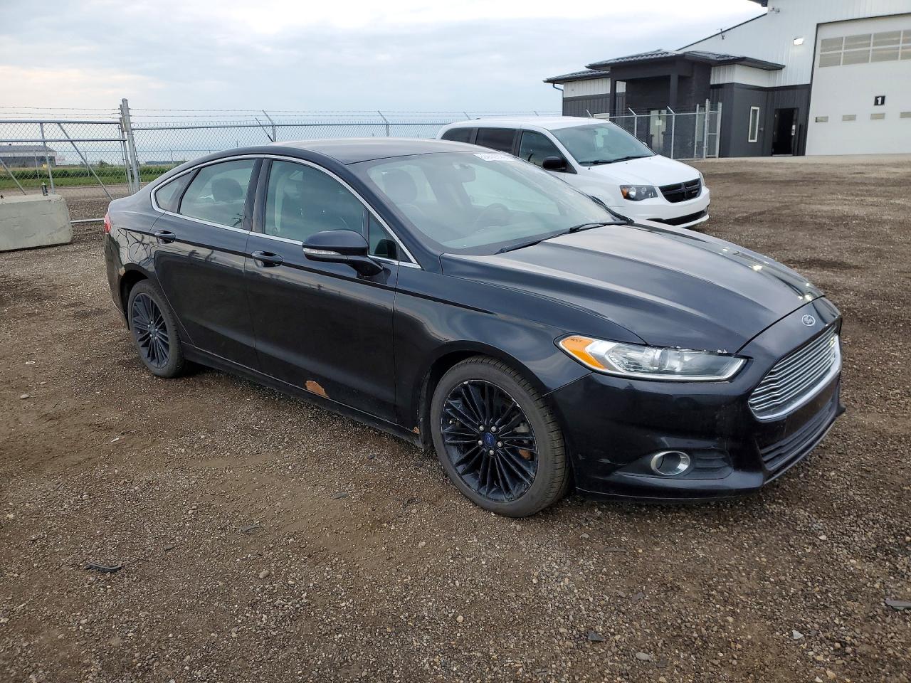 2014 Ford Fusion Se Black vin: 3FA6P0T90ER180982