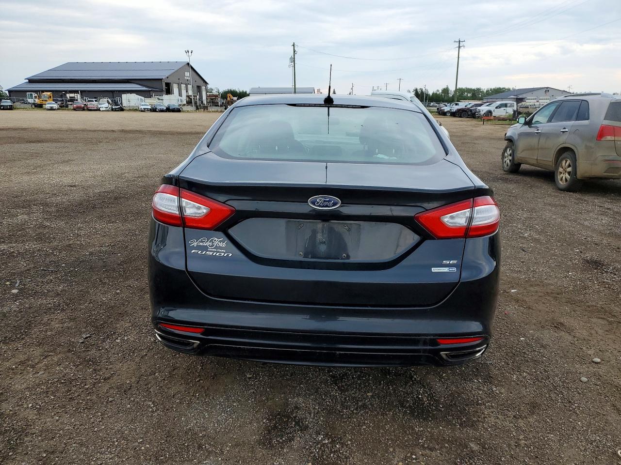 2014 Ford Fusion Se Black vin: 3FA6P0T90ER180982