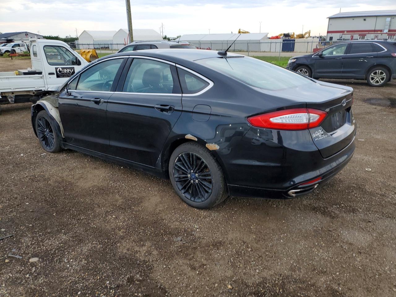 2014 Ford Fusion Se Black vin: 3FA6P0T90ER180982