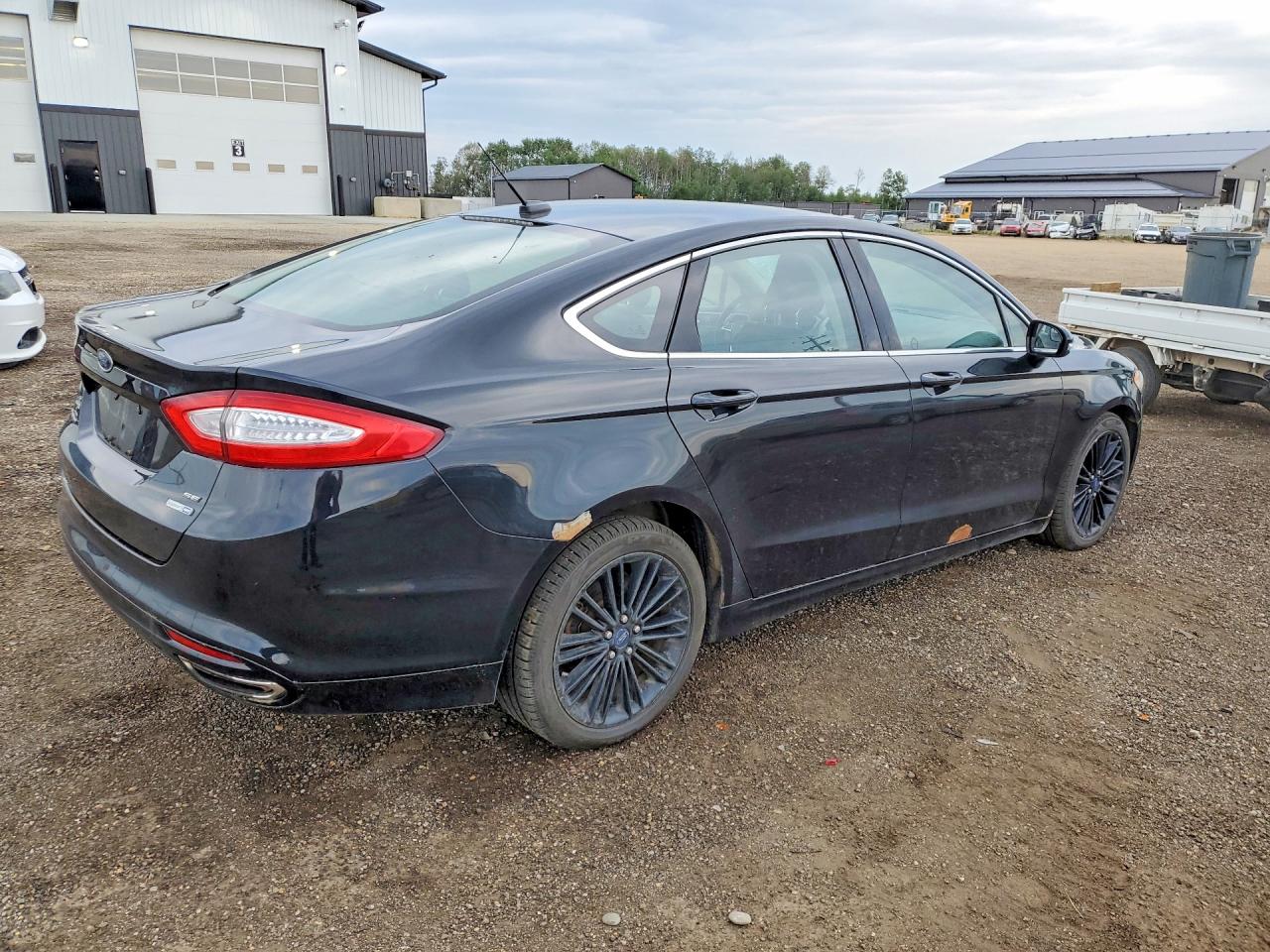 2014 Ford Fusion Se Black vin: 3FA6P0T90ER180982
