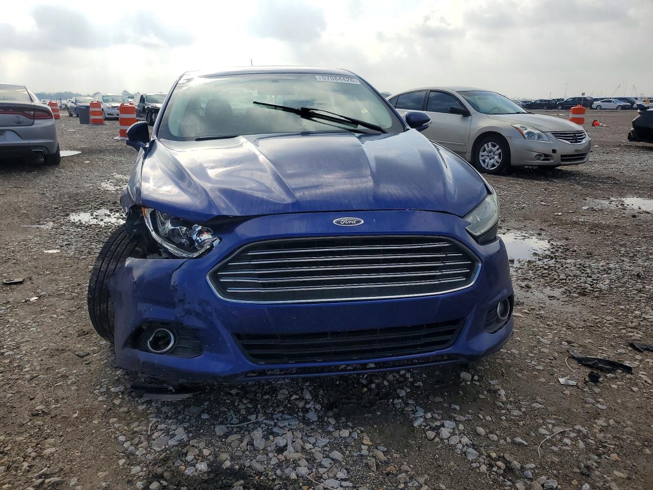 2015 Ford Fusion Se Blue vin: 3FA6P0T90FR116734
