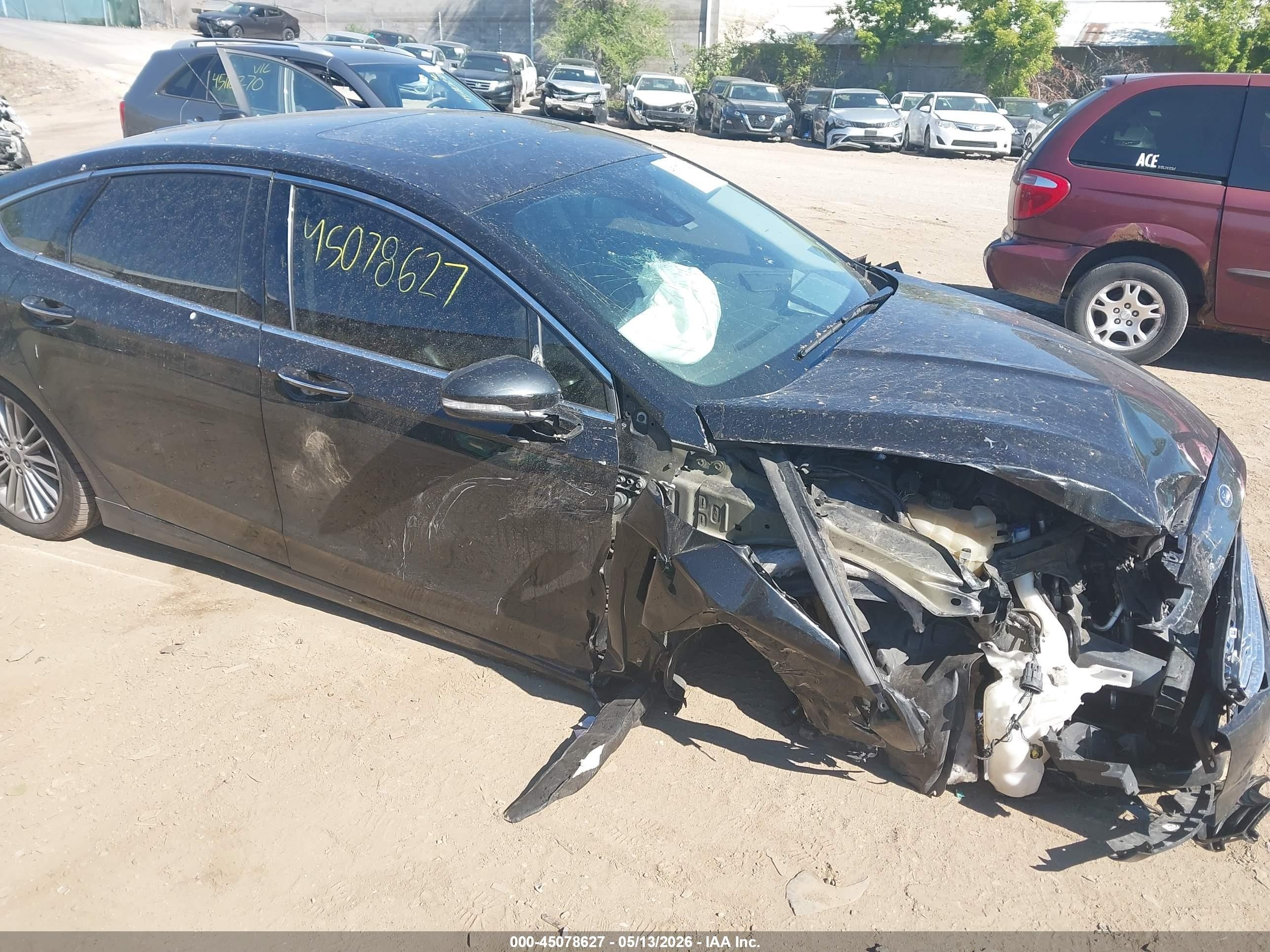 2015 Ford Fusion Se Black vin: 3FA6P0T90FR225386