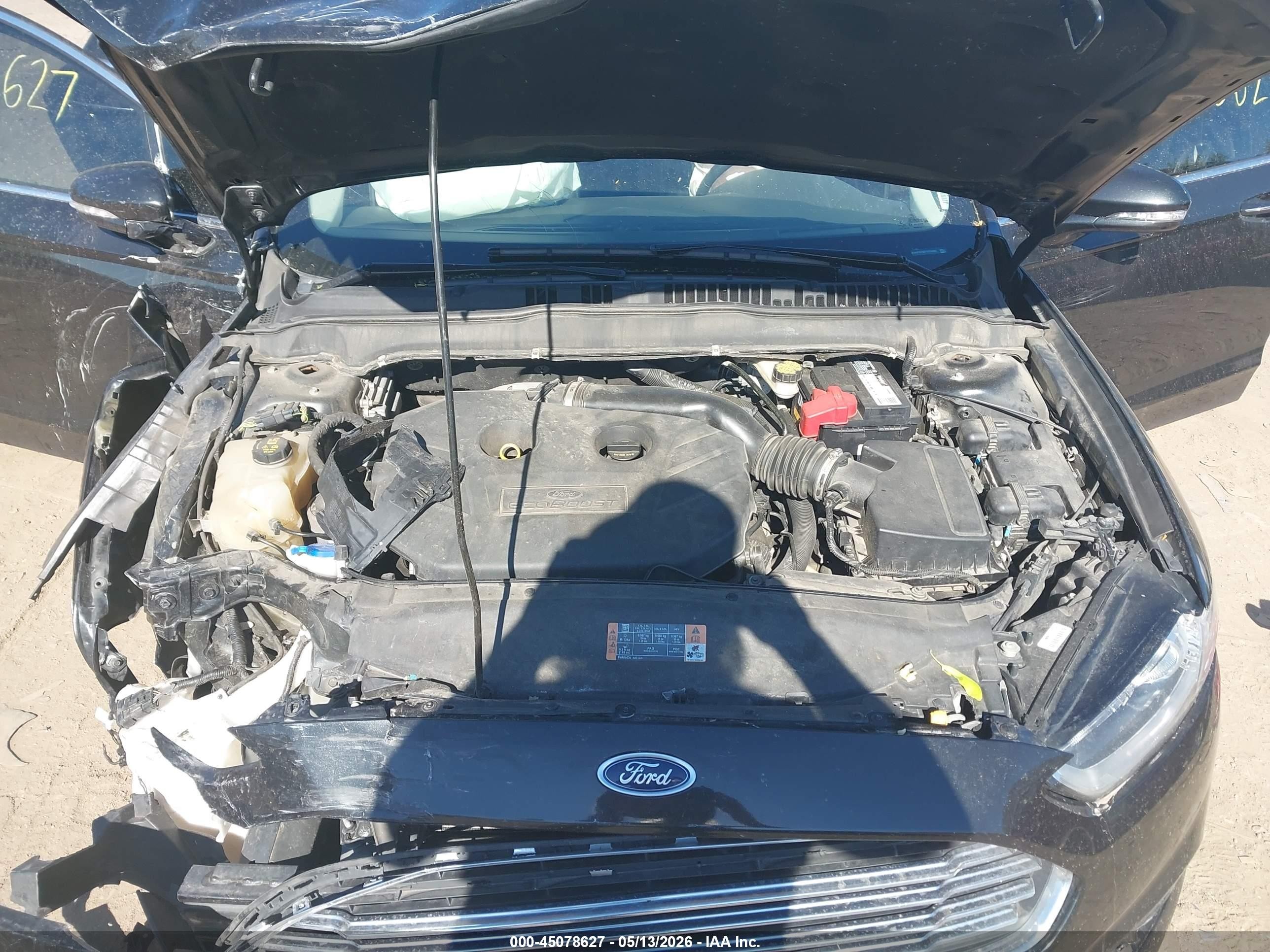2015 Ford Fusion Se Black vin: 3FA6P0T90FR225386
