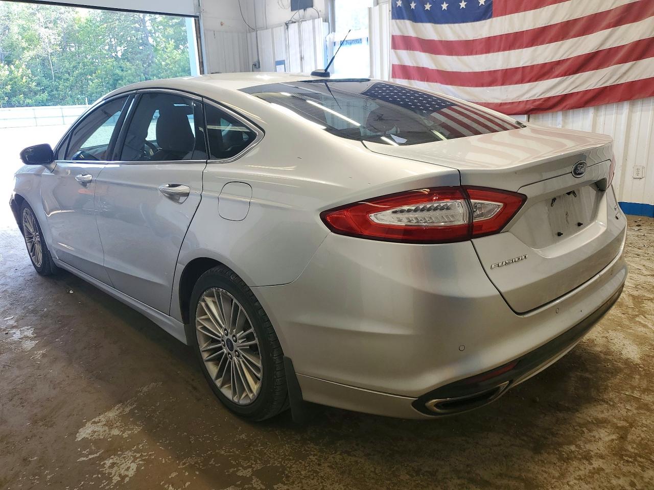 2015 Ford Fusion Se Silver vin: 3FA6P0T91FR140895