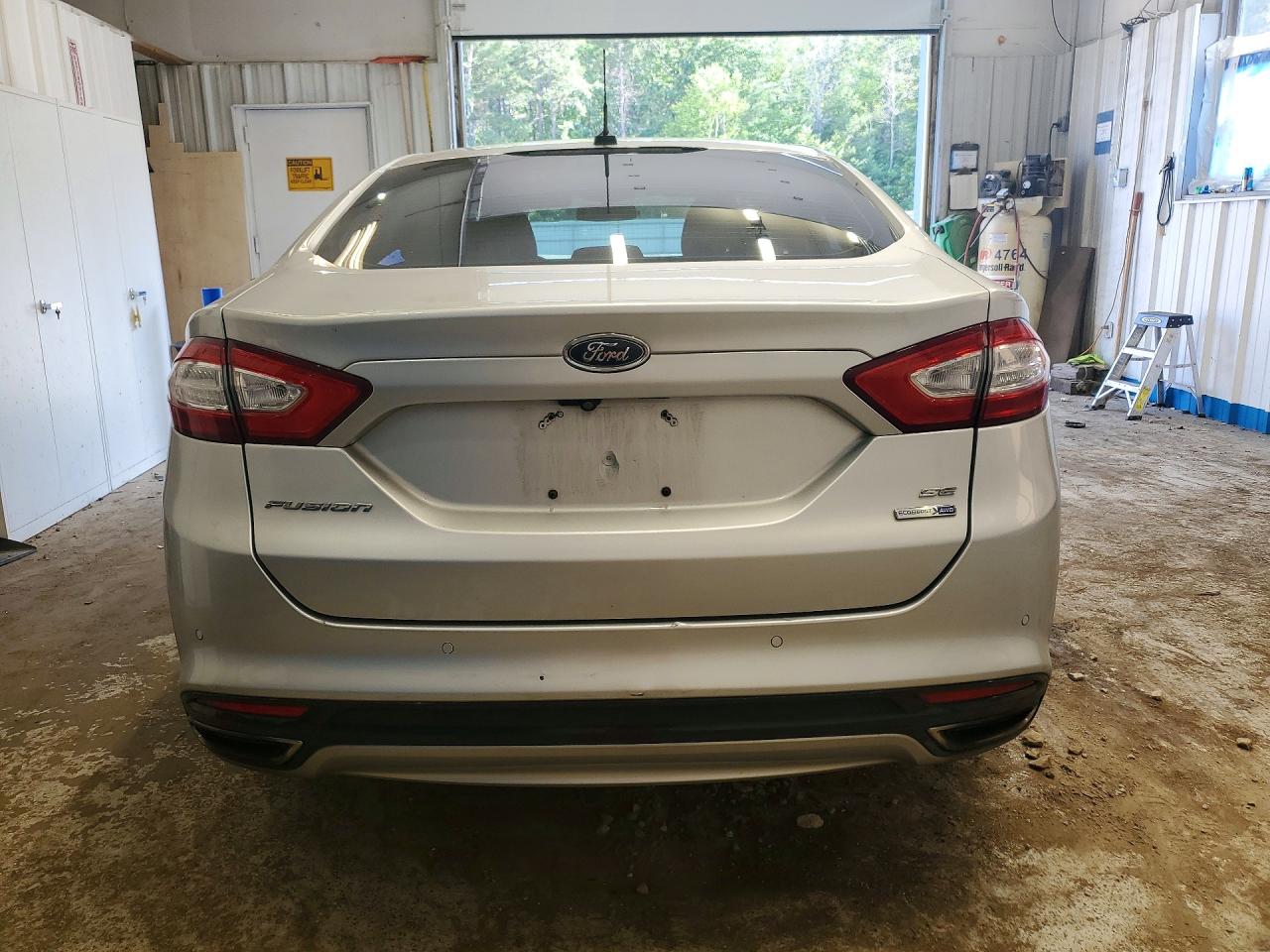 2015 Ford Fusion Se Silver vin: 3FA6P0T91FR140895