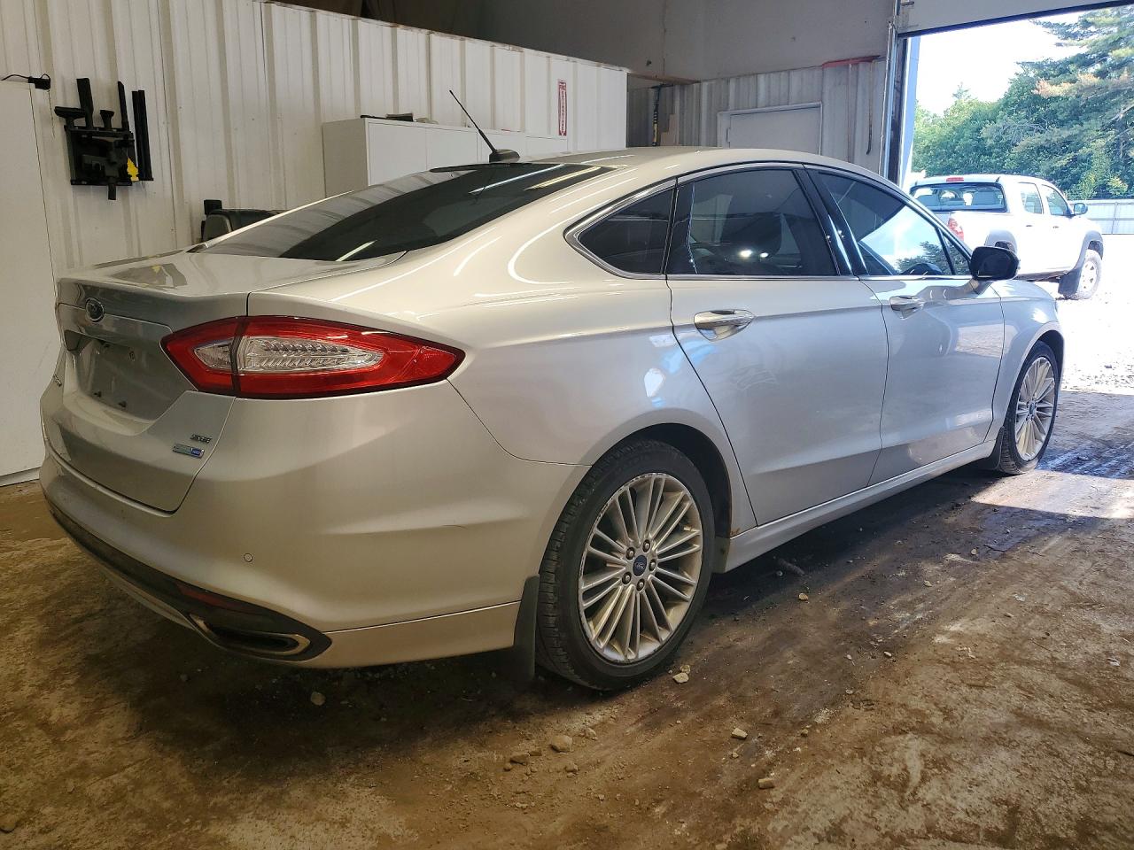 2015 Ford Fusion Se Silver vin: 3FA6P0T91FR140895