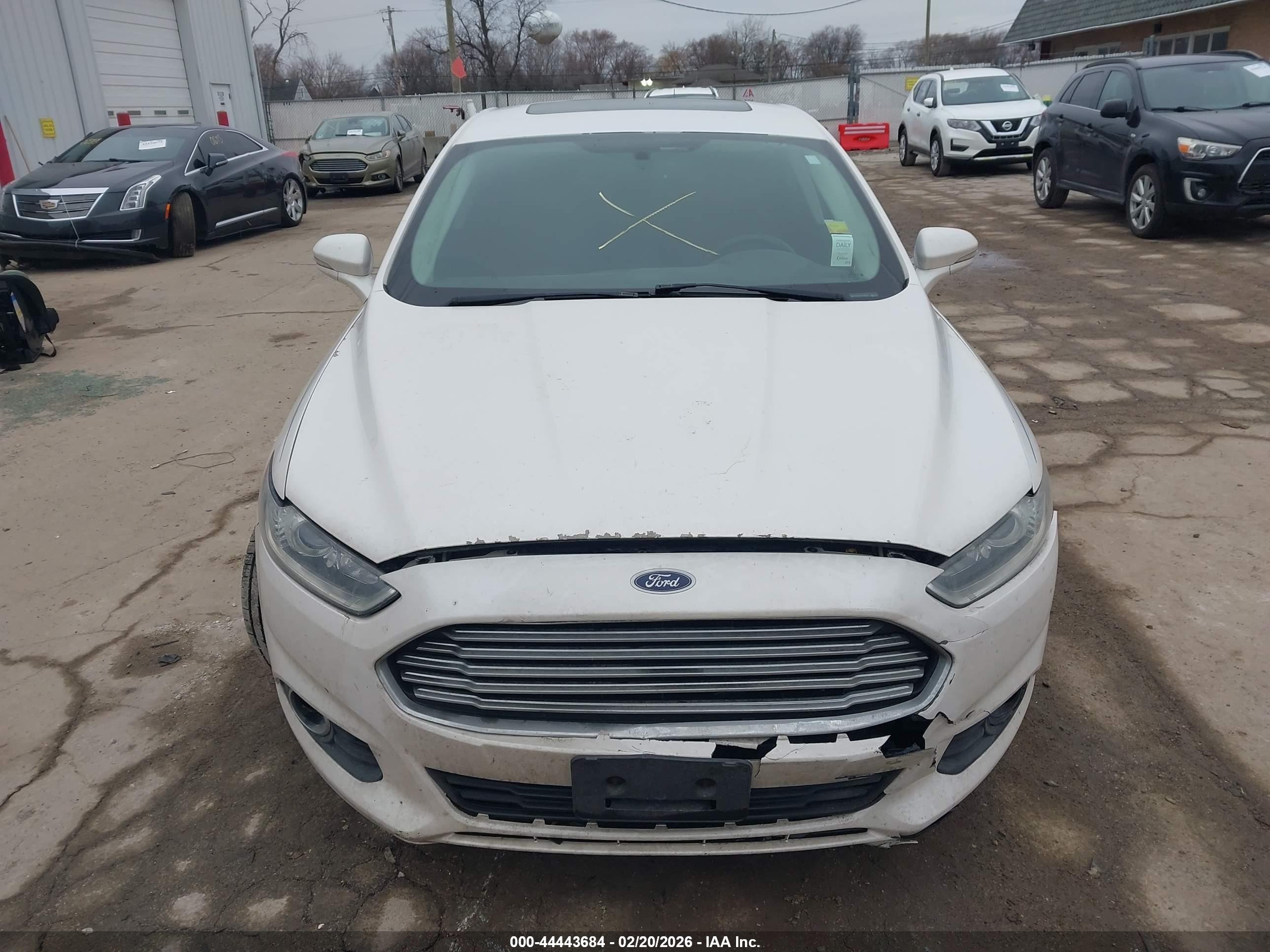 2015 Ford Fusion Se White vin: 3FA6P0T91FR149922