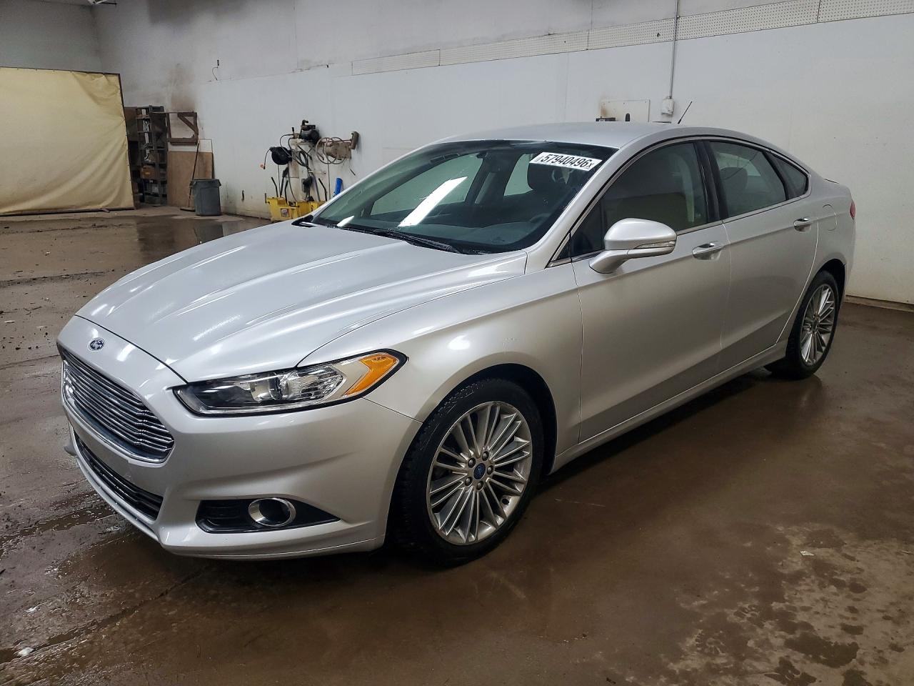 2015 Ford Fusion Se Silver vin: 3FA6P0T91FR308910