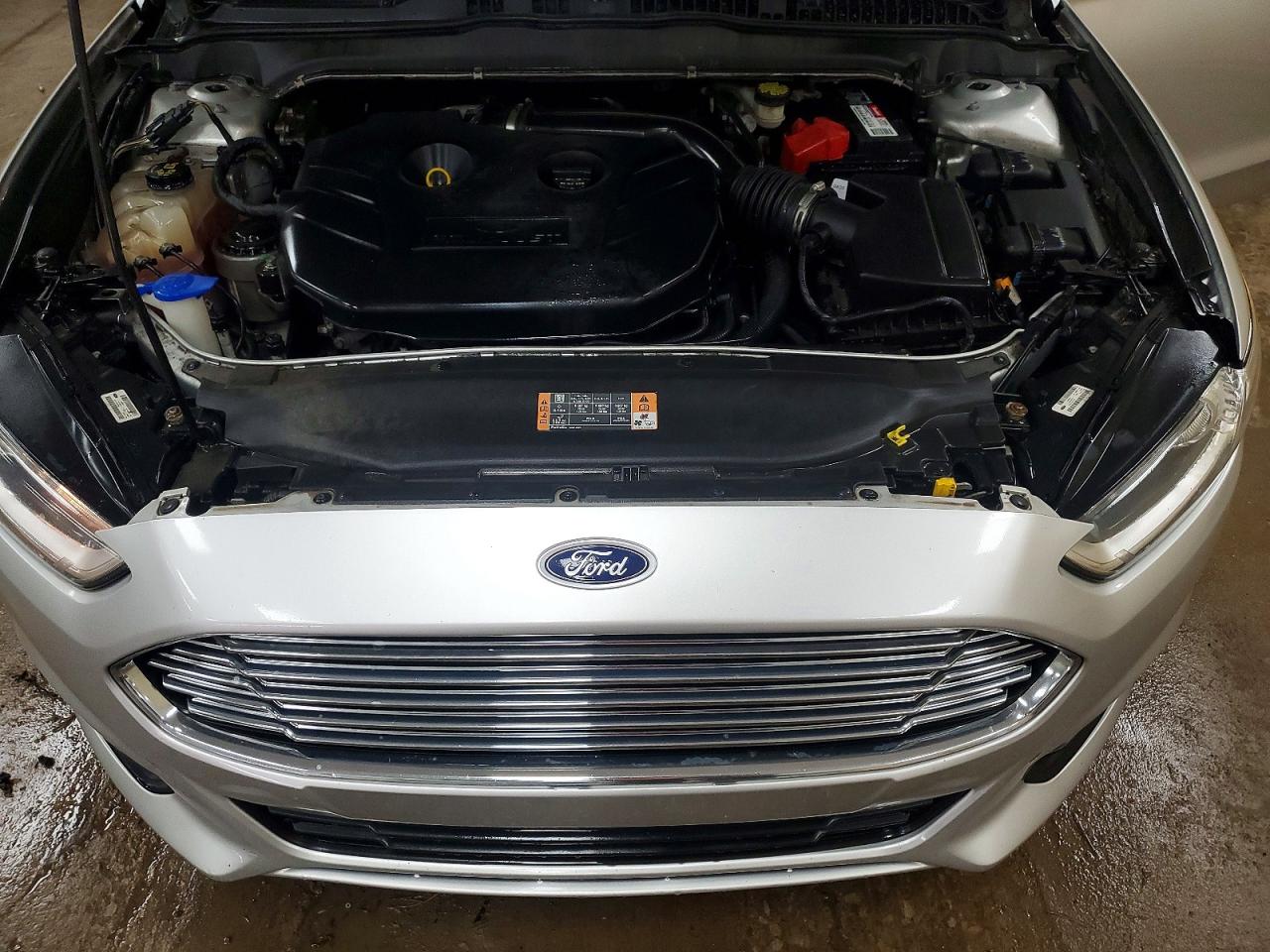 2015 Ford Fusion Se Silver vin: 3FA6P0T91FR308910