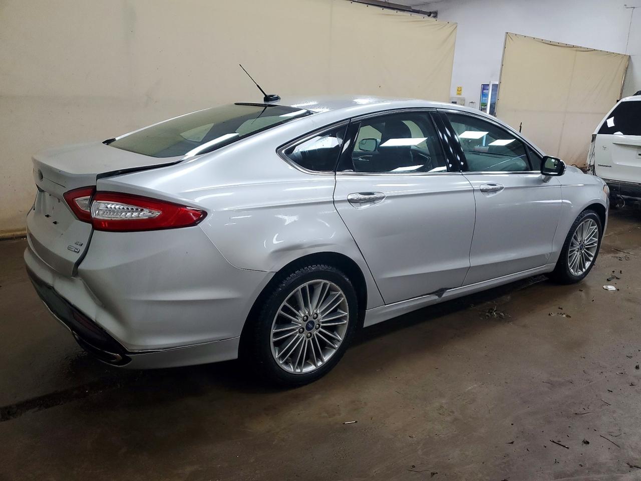 2015 Ford Fusion Se Silver vin: 3FA6P0T91FR308910