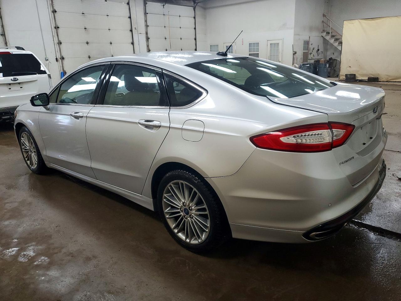 2015 Ford Fusion Se Silver vin: 3FA6P0T91FR308910