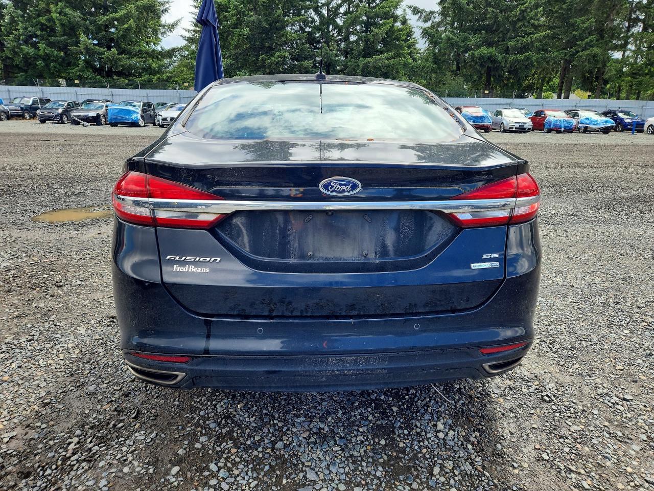 2017 Ford Fusion Se Black vin: 3FA6P0T91HR137076