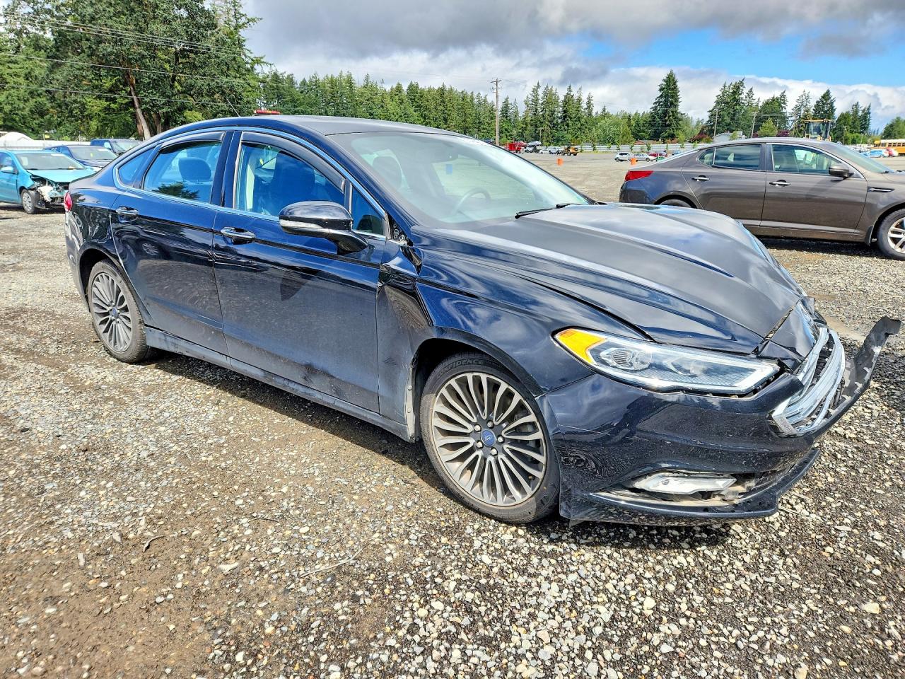 2017 Ford Fusion Se Black vin: 3FA6P0T91HR137076