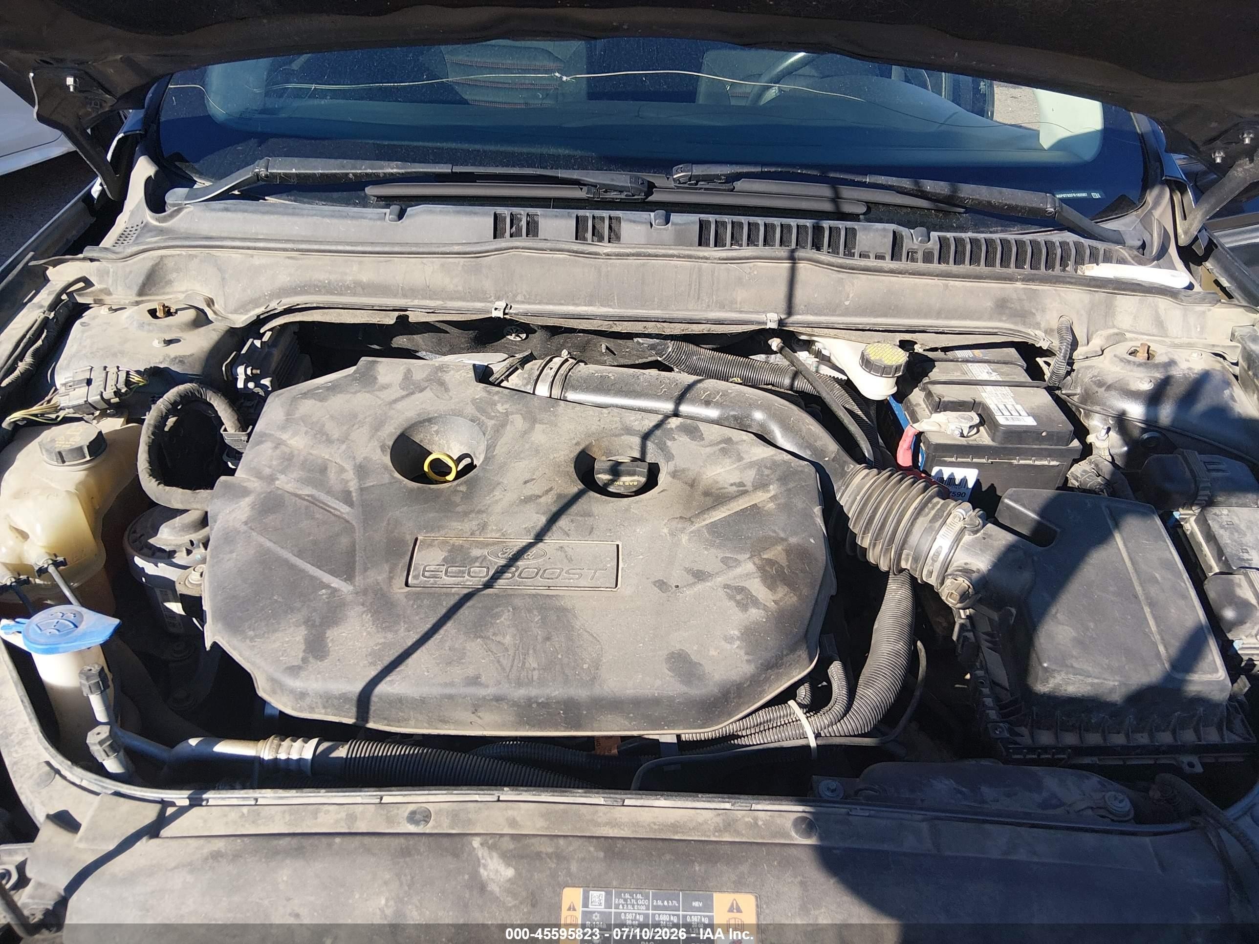 2015 Ford Fusion Se Серый vin: 3FA6P0T92FR182007