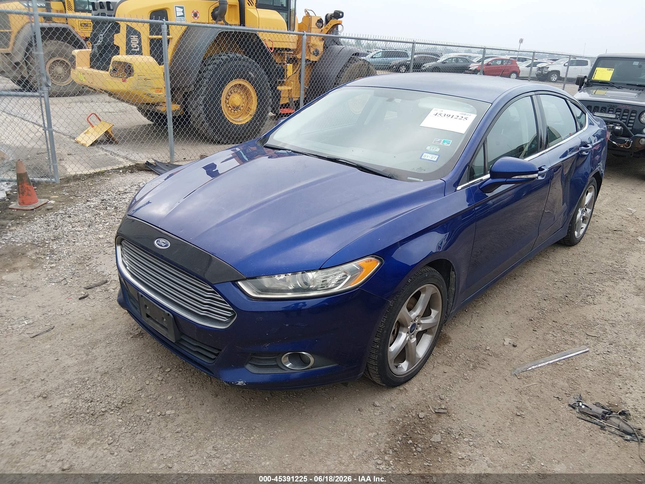 2015 Ford Fusion Se Blue vin: 3FA6P0T92FR186588