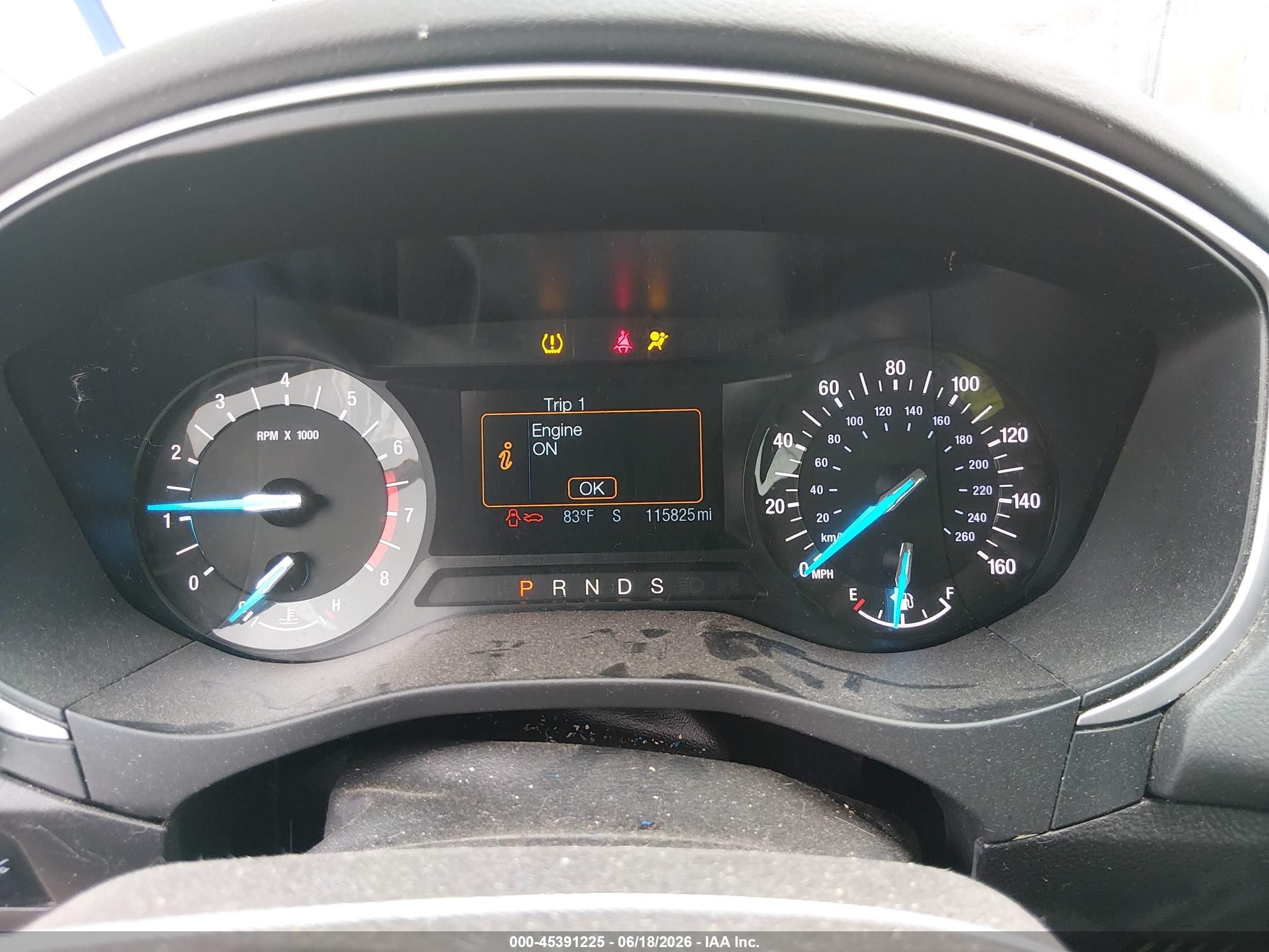 2015 Ford Fusion Se Blue vin: 3FA6P0T92FR186588