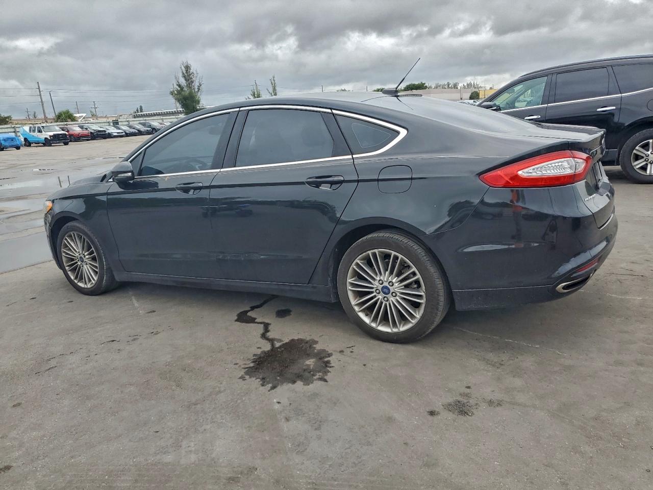 2015 Ford Fusion Se Black vin: 3FA6P0T92FR188678