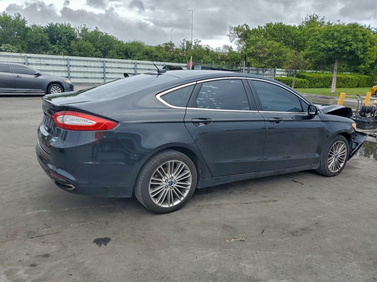 2015 Ford Fusion Se Black vin: 3FA6P0T92FR188678