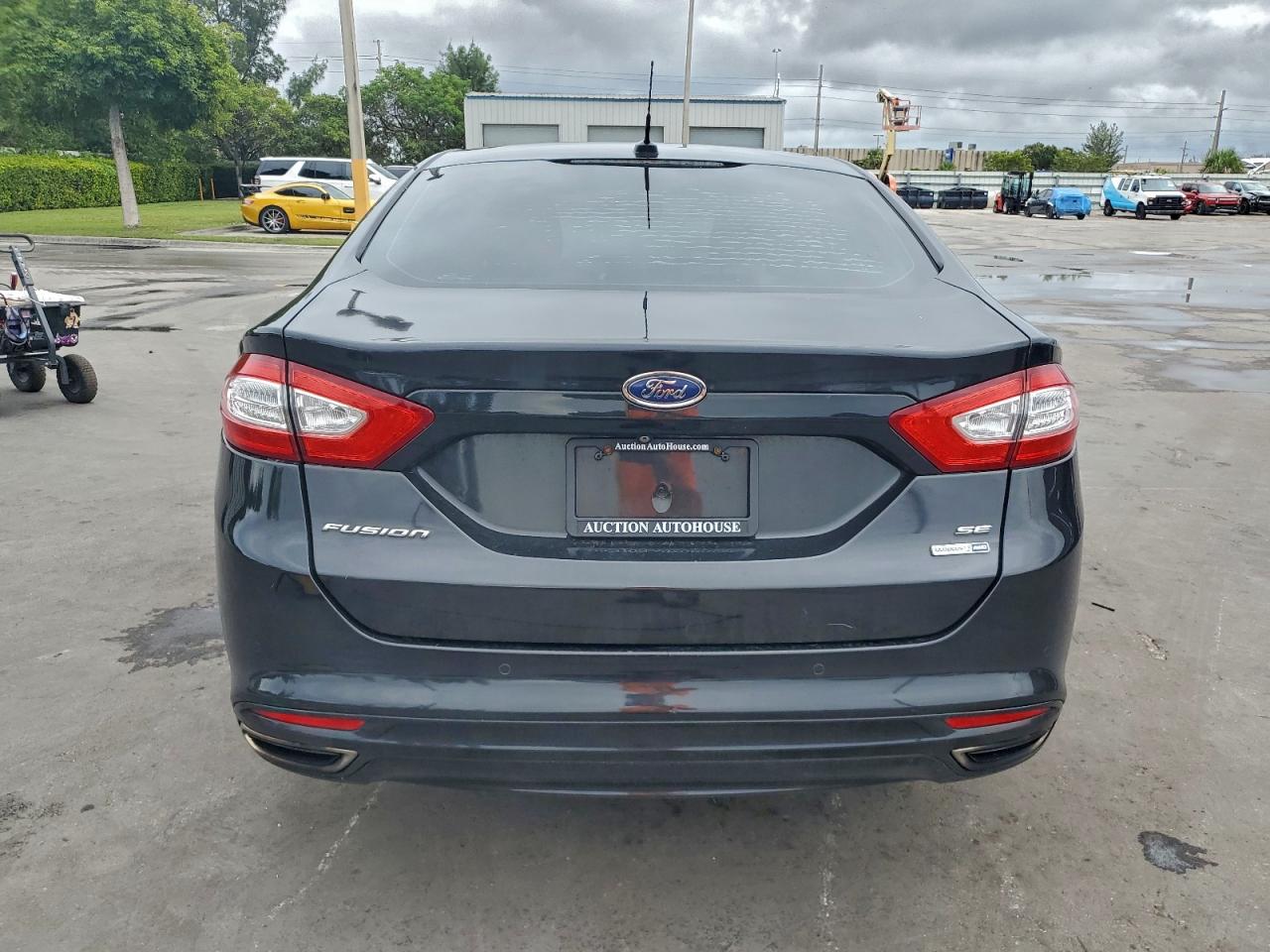 2015 Ford Fusion Se Black vin: 3FA6P0T92FR188678