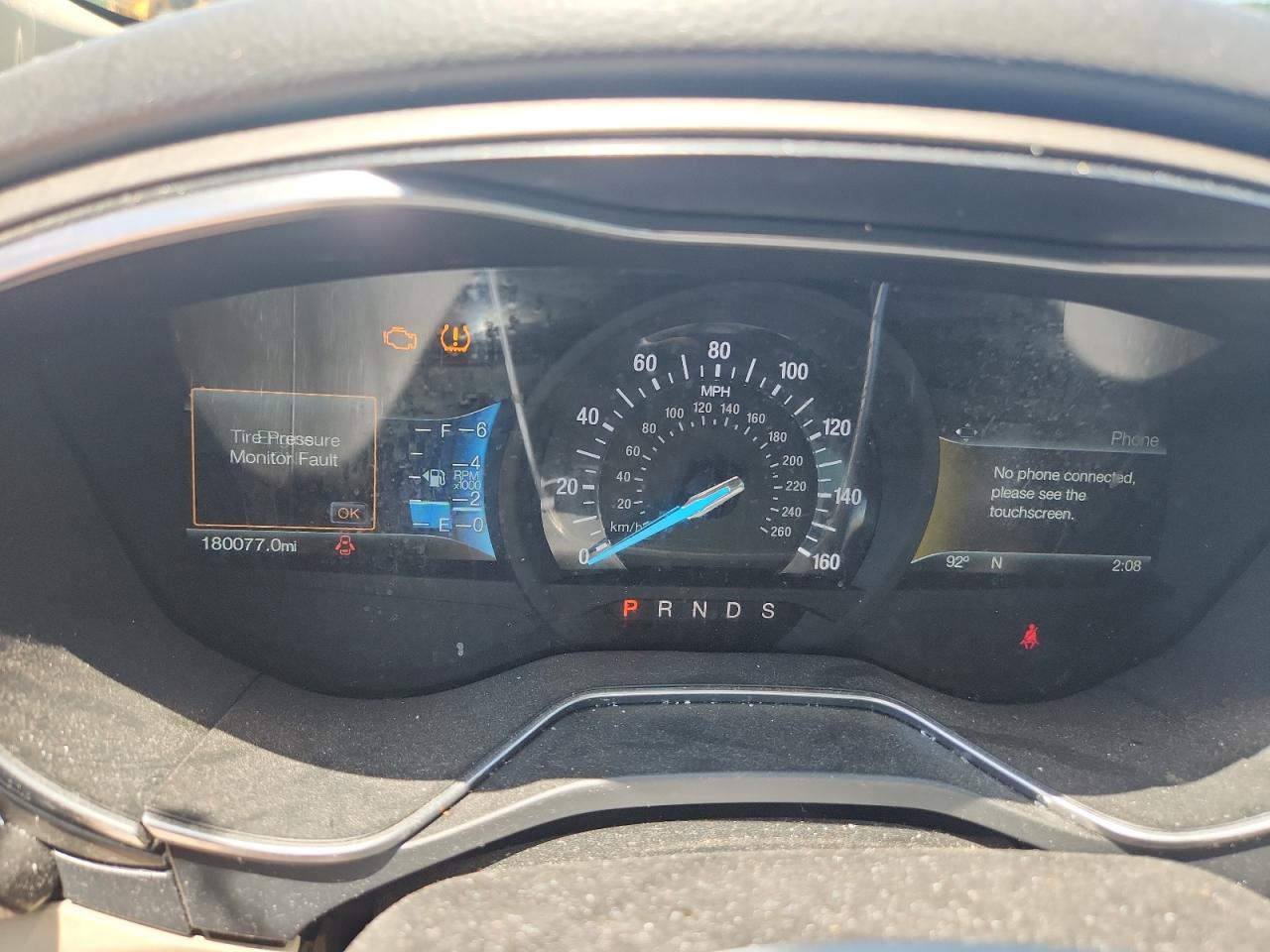 2015 Ford Fusion Se White vin: 3FA6P0T92FR221999