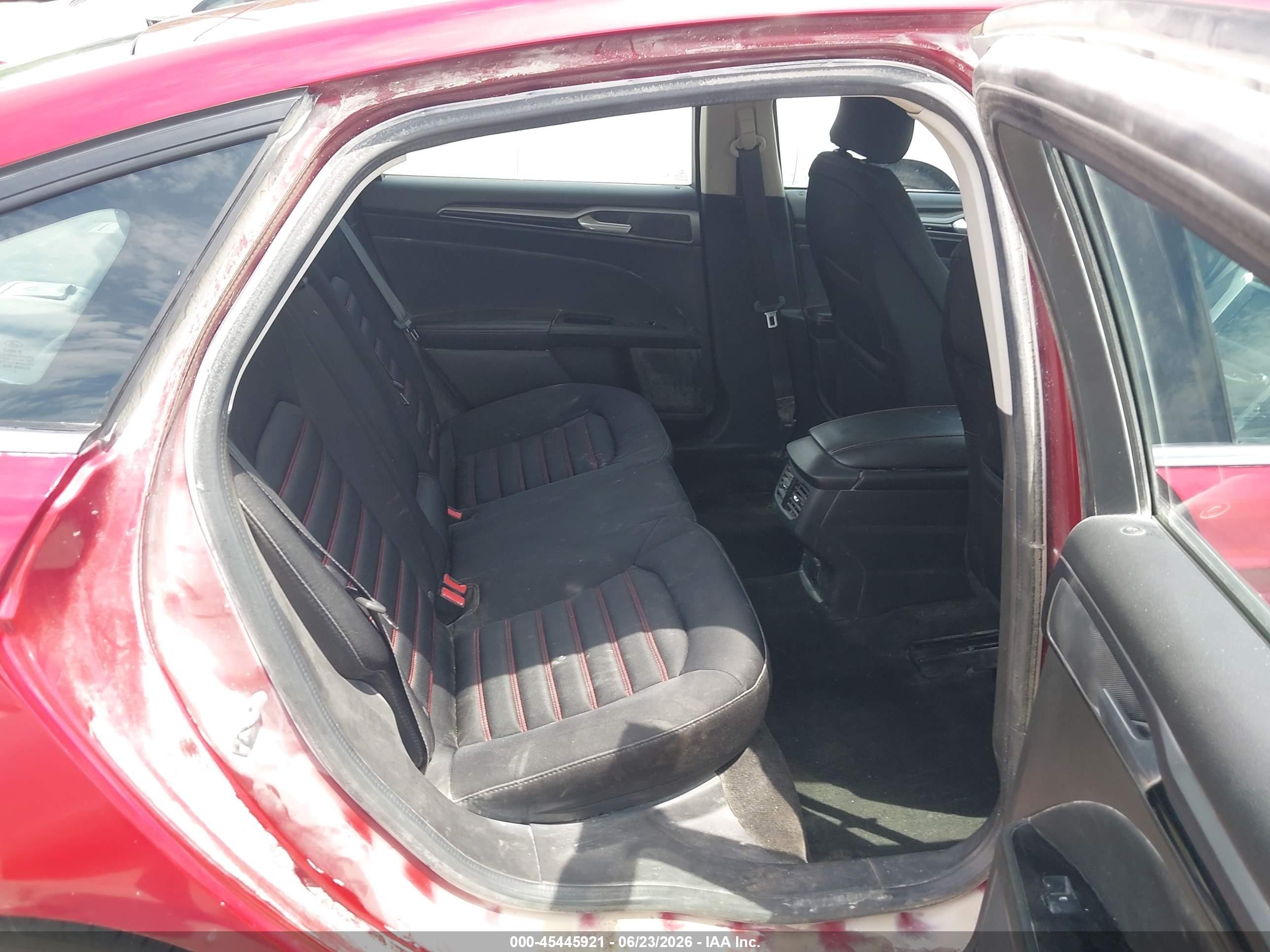 2015 Ford Fusion Se Red vin: 3FA6P0T92FR261614