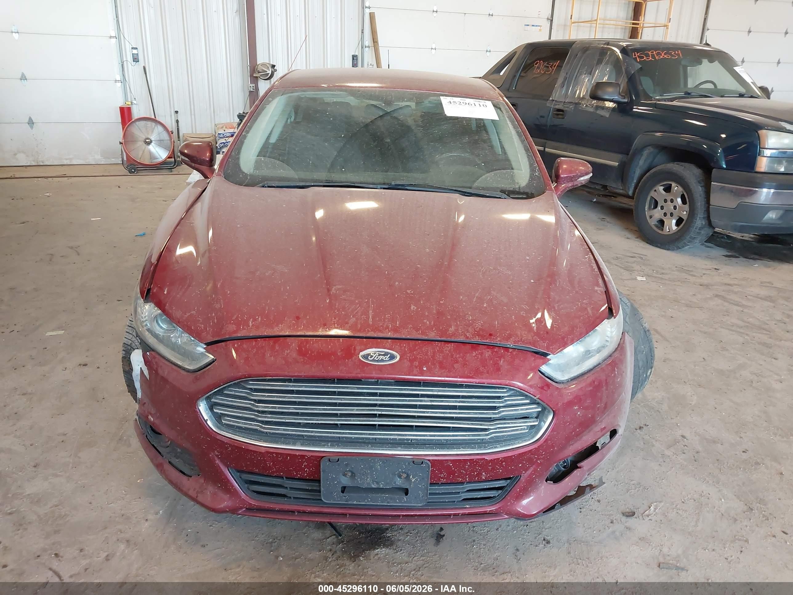 2015 Ford Fusion Se Red vin: 3FA6P0T92FR271088